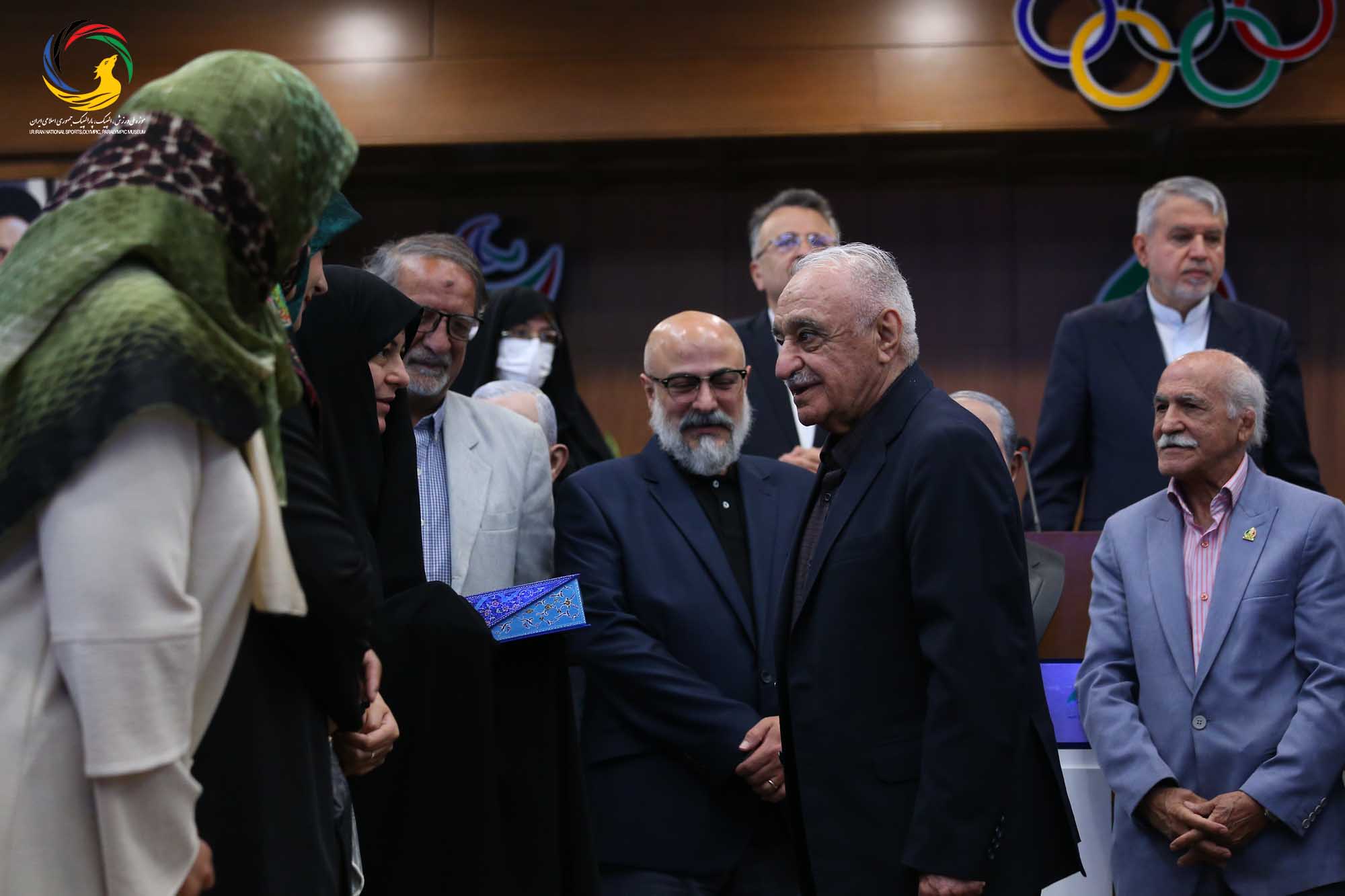 مراسم رونمایی از سردیس چهره های ماندگار ورزش ایران (حسن غفوری فرد، اکبر ترکان، محمدرضا یزدانی خرم، ابوالقاسم فارسی)