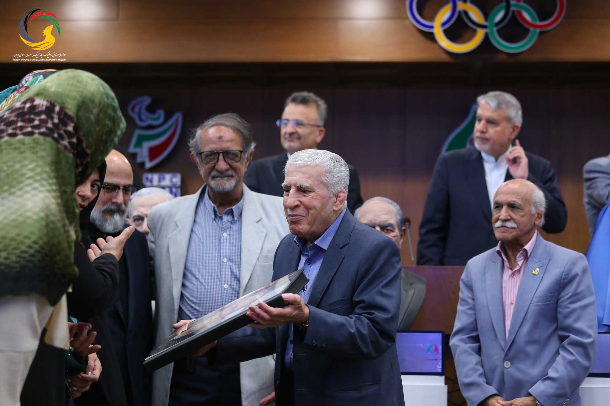 مراسم رونمایی از سردیس چهره های ماندگار ورزش ایران (حسن غفوری فرد، اکبر ترکان، محمدرضا یزدانی خرم، ابوالقاسم فارسی)