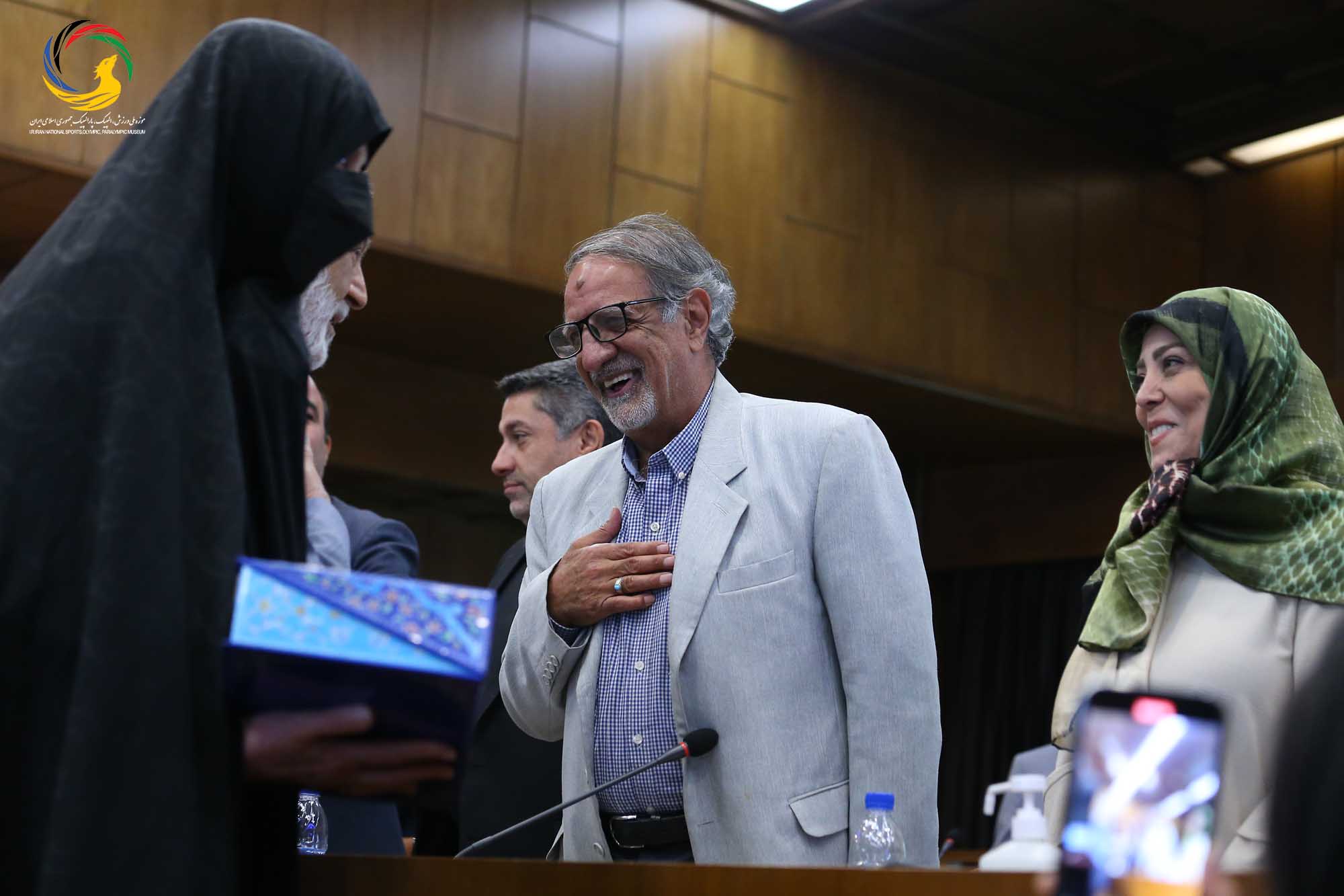 مراسم رونمایی از سردیس چهره های ماندگار ورزش ایران (حسن غفوری فرد، اکبر ترکان، محمدرضا یزدانی خرم، ابوالقاسم فارسی)