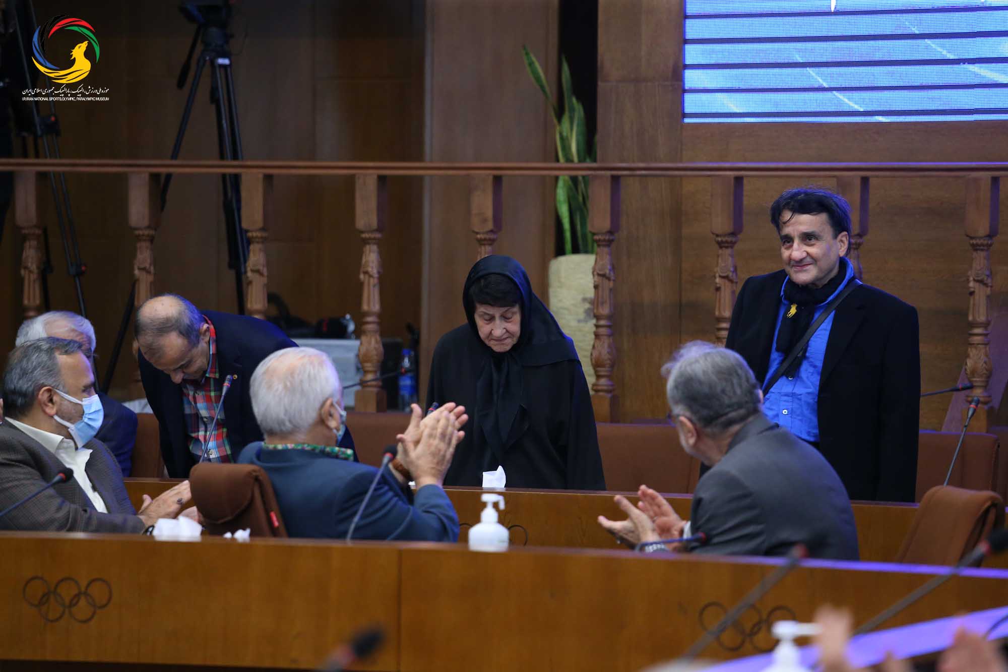 مراسم رونمایی از سردیس چهره های ماندگار ورزش ایران (حسن غفوری فرد، اکبر ترکان، محمدرضا یزدانی خرم، ابوالقاسم فارسی)