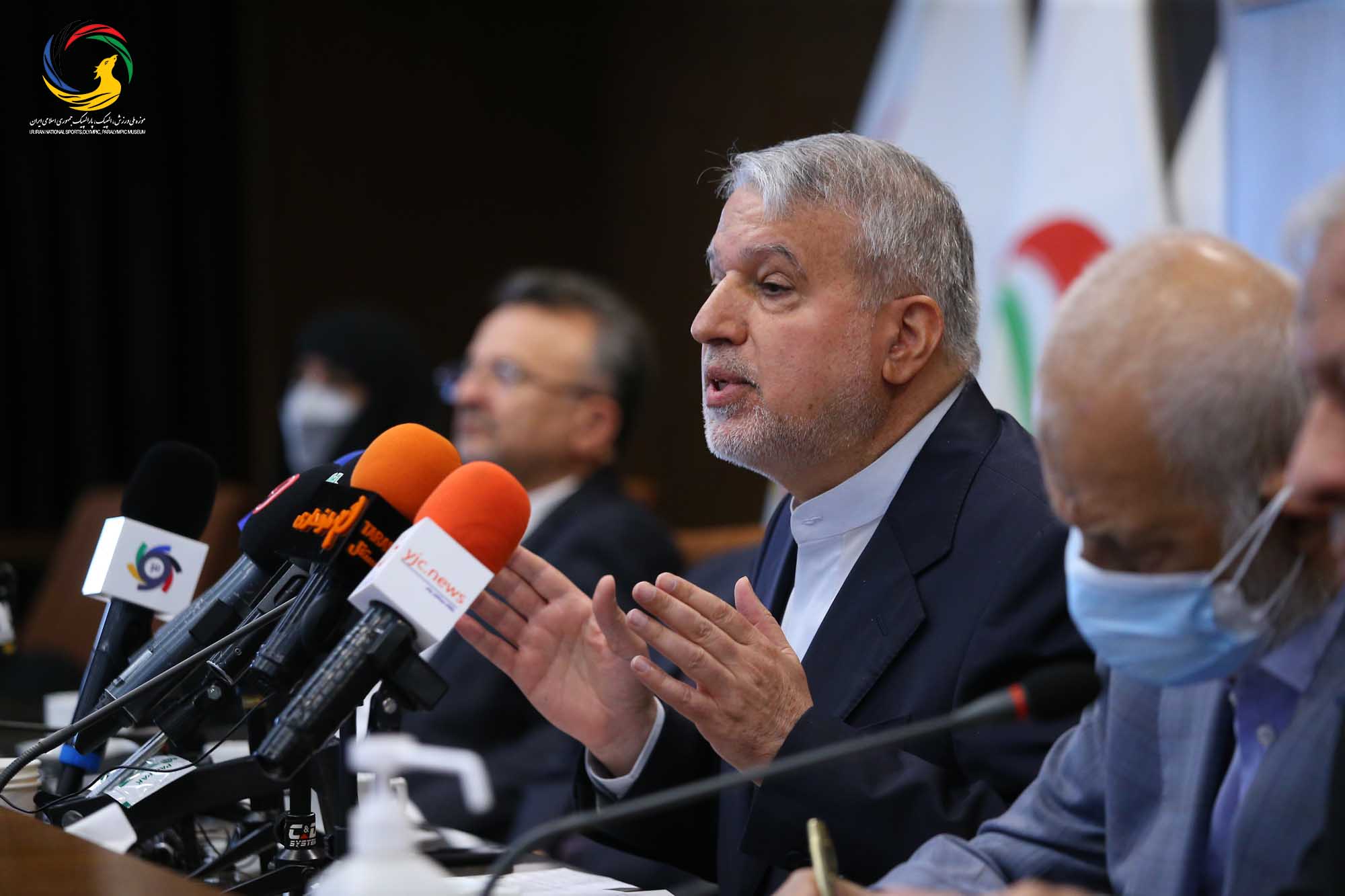 مراسم رونمایی از سردیس چهره های ماندگار ورزش ایران (حسن غفوری فرد، اکبر ترکان، محمدرضا یزدانی خرم، ابوالقاسم فارسی)