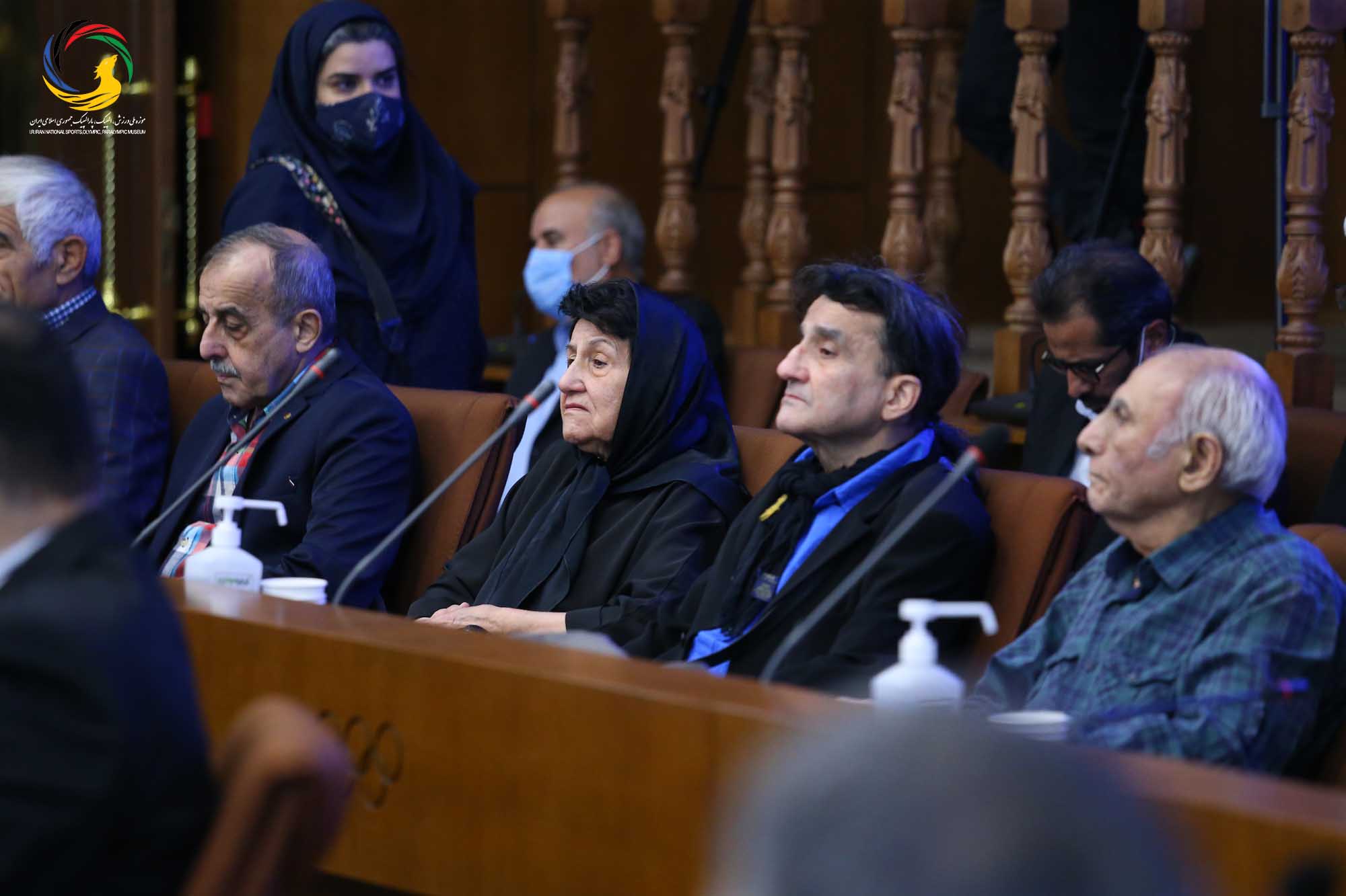 مراسم رونمایی از سردیس چهره های ماندگار ورزش ایران (حسن غفوری فرد، اکبر ترکان، محمدرضا یزدانی خرم، ابوالقاسم فارسی)