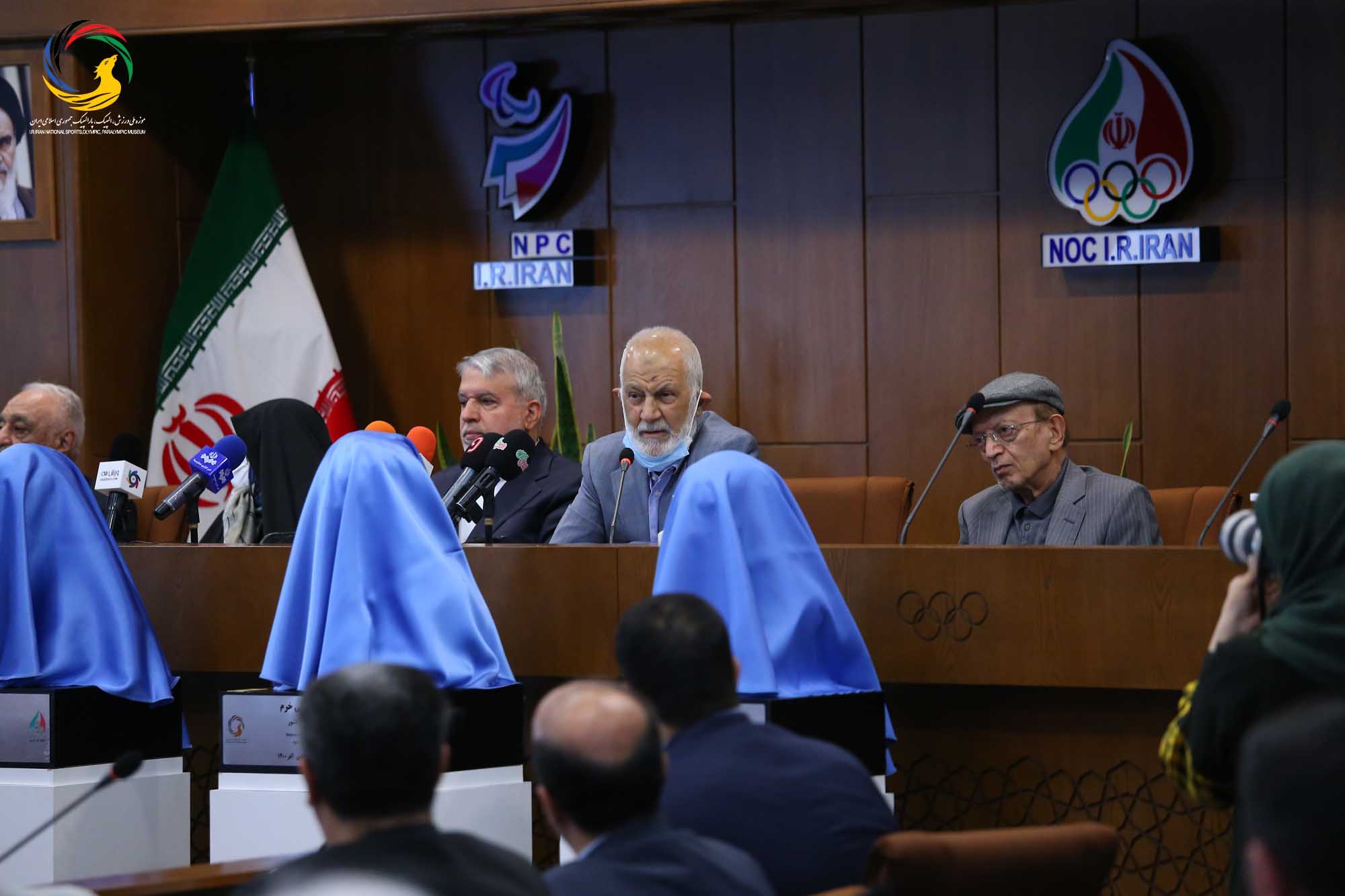 مراسم رونمایی از سردیس چهره های ماندگار ورزش ایران (حسن غفوری فرد، اکبر ترکان، محمدرضا یزدانی خرم، ابوالقاسم فارسی)