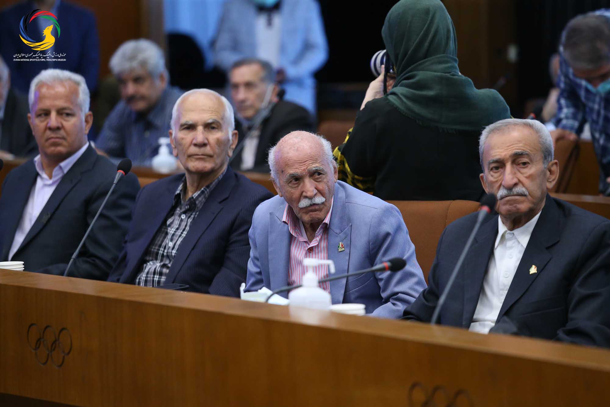 مراسم رونمایی از سردیس چهره های ماندگار ورزش ایران (حسن غفوری فرد، اکبر ترکان، محمدرضا یزدانی خرم، ابوالقاسم فارسی)