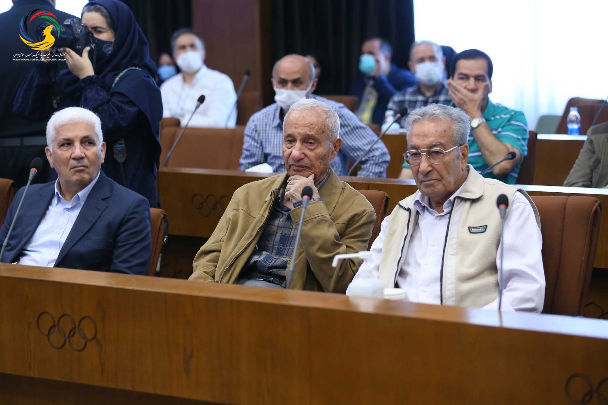 مراسم رونمایی از سردیس چهره های ماندگار ورزش ایران (حسن غفوری فرد، اکبر ترکان، محمدرضا یزدانی خرم، ابوالقاسم فارسی)