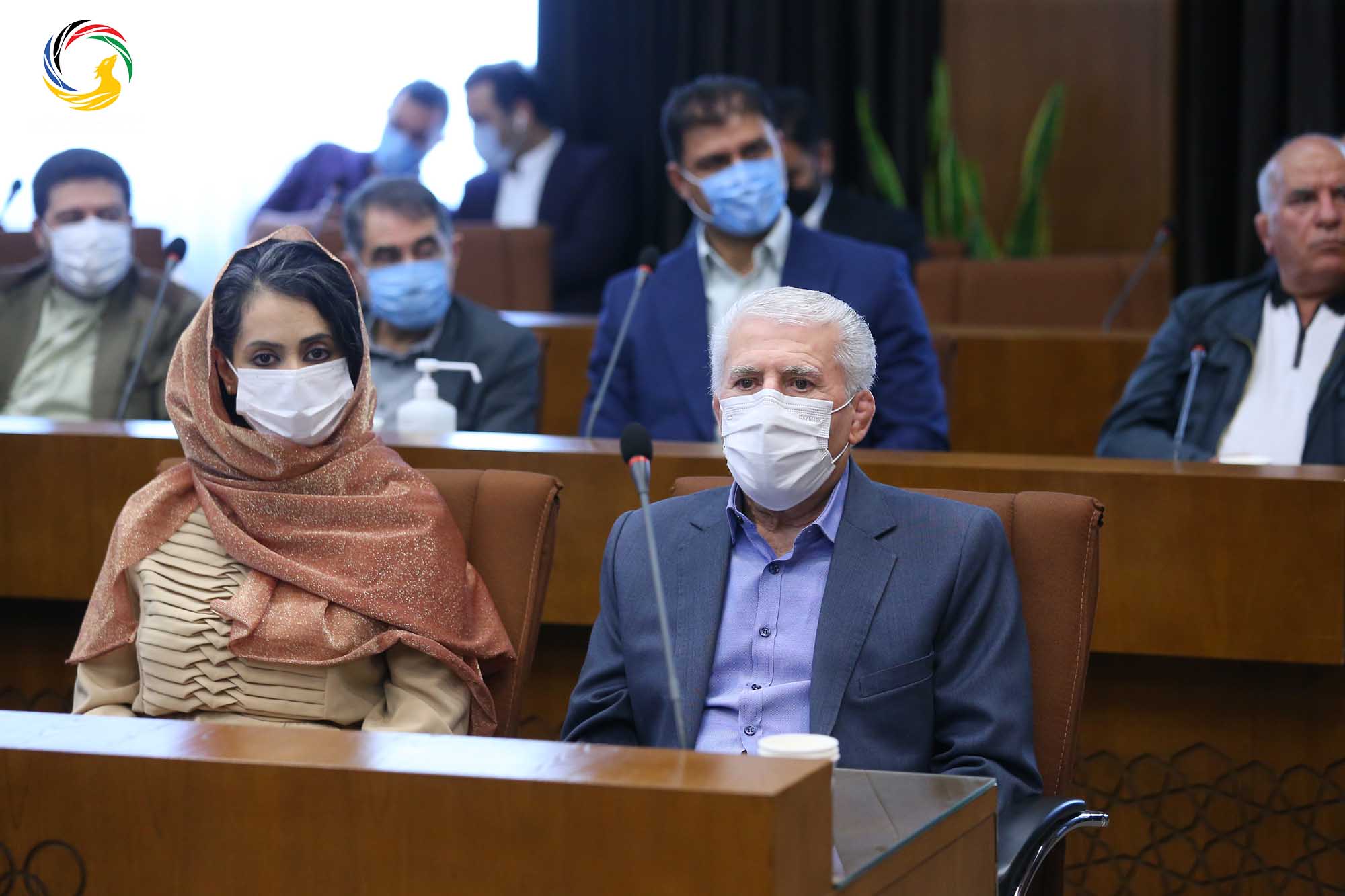 مراسم رونمایی از سردیس چهره های ماندگار ورزش ایران (حسن غفوری فرد، اکبر ترکان، محمدرضا یزدانی خرم، ابوالقاسم فارسی)