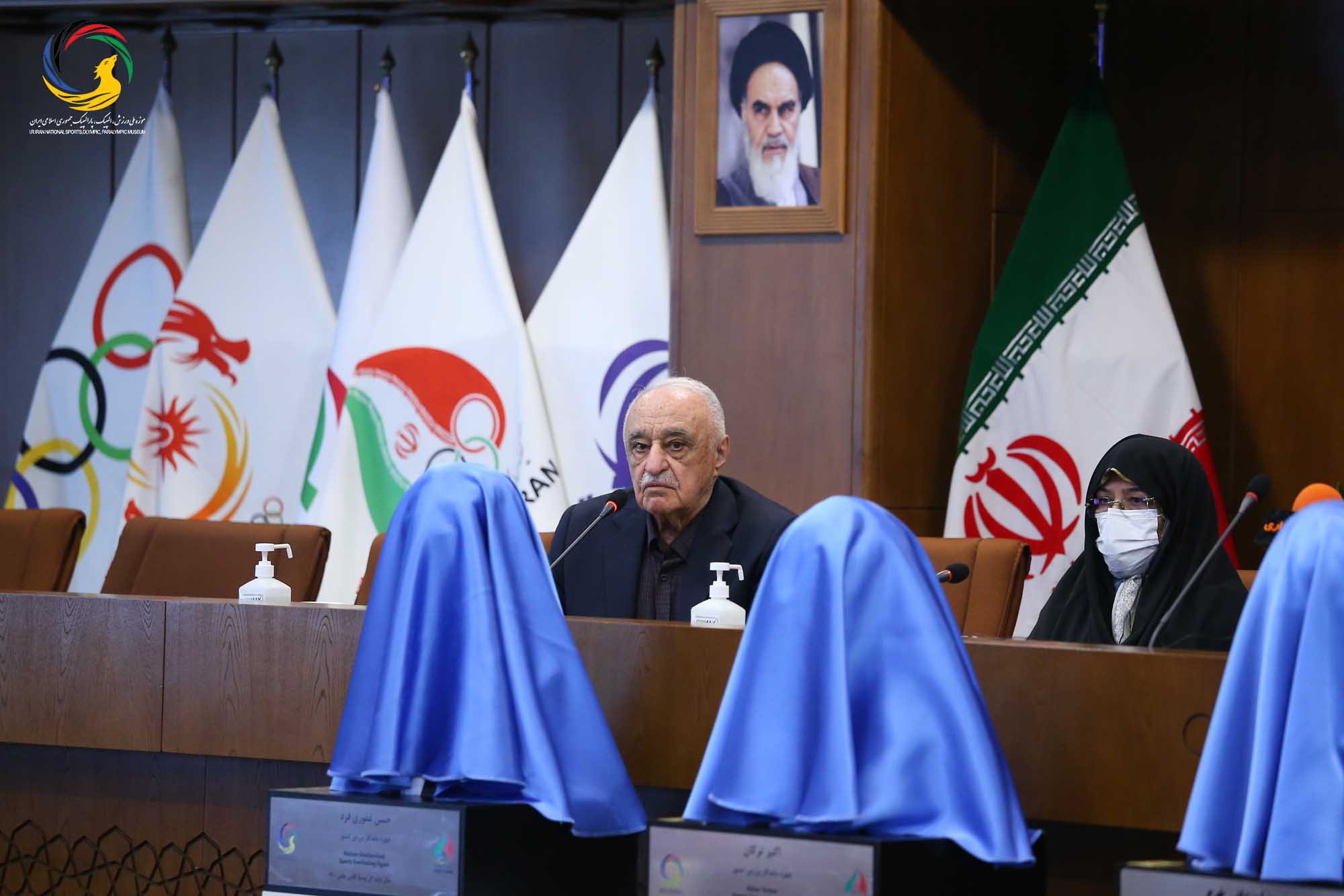 مراسم رونمایی از سردیس چهره های ماندگار ورزش ایران (حسن غفوری فرد، اکبر ترکان، محمدرضا یزدانی خرم، ابوالقاسم فارسی)