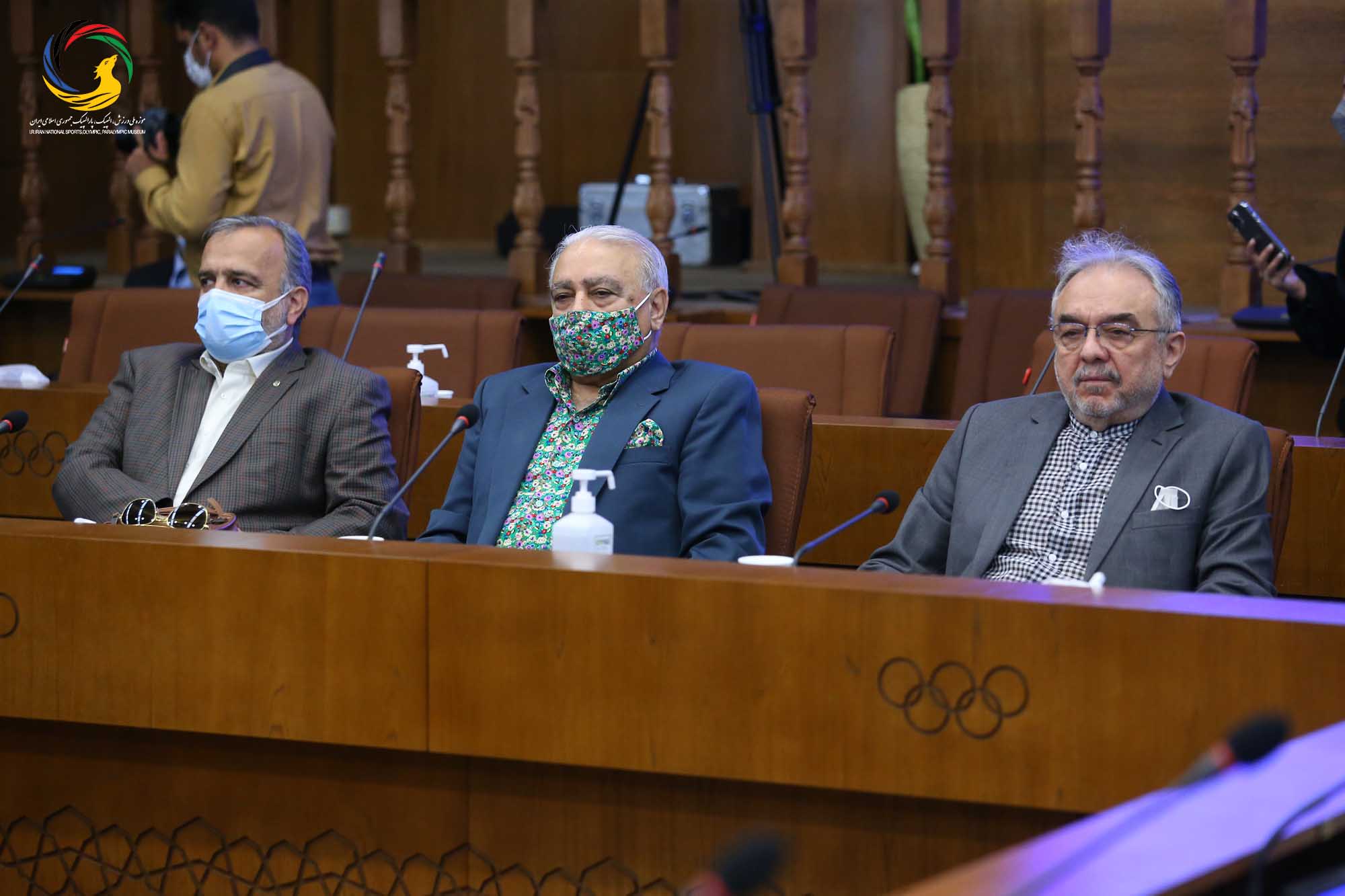 مراسم رونمایی از سردیس چهره های ماندگار ورزش ایران (حسن غفوری فرد، اکبر ترکان، محمدرضا یزدانی خرم، ابوالقاسم فارسی)