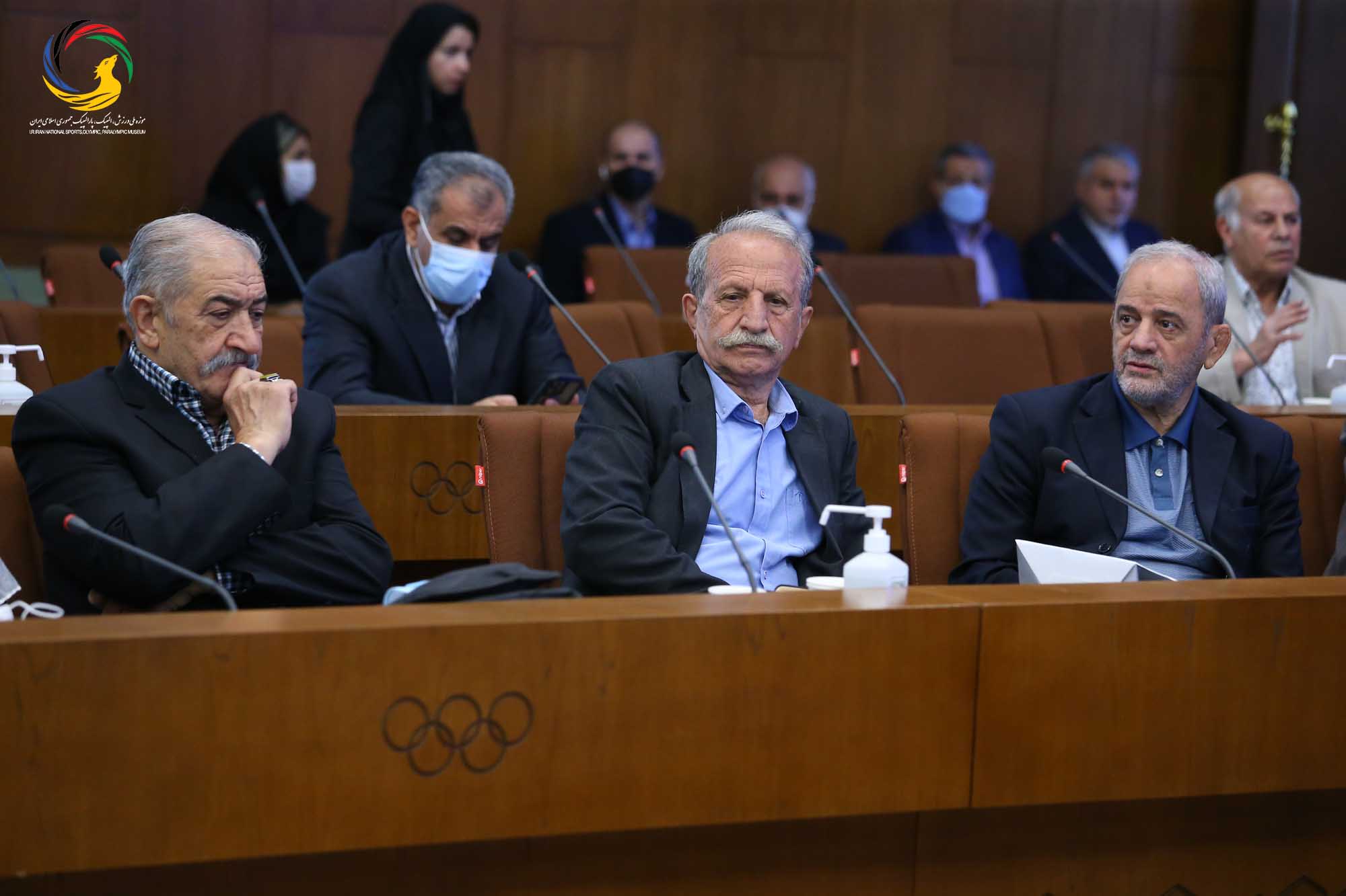 مراسم رونمایی از سردیس چهره های ماندگار ورزش ایران (حسن غفوری فرد، اکبر ترکان، محمدرضا یزدانی خرم، ابوالقاسم فارسی)