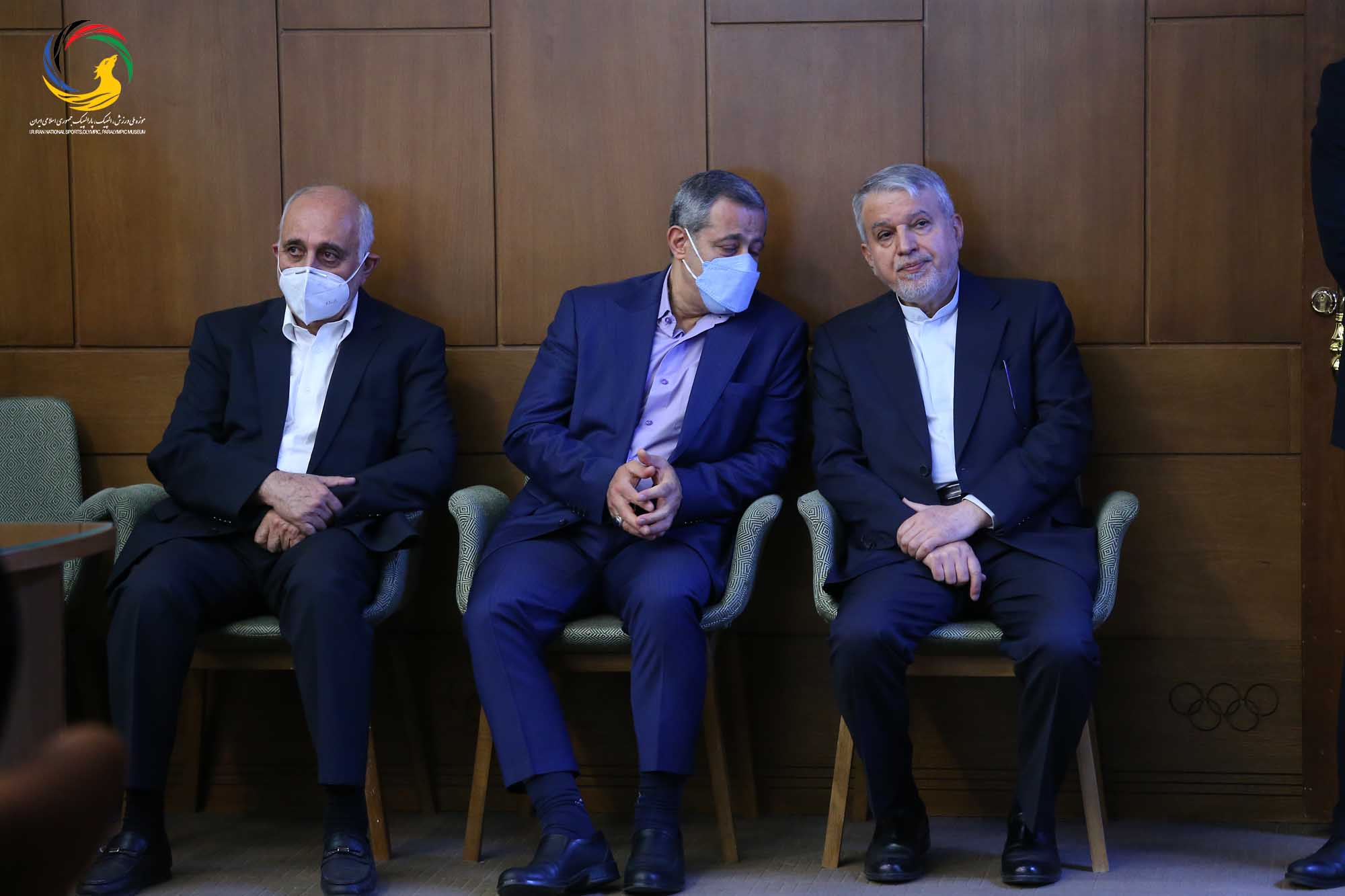 مراسم رونمایی از سردیس چهره های ماندگار ورزش ایران (حسن غفوری فرد، اکبر ترکان، محمدرضا یزدانی خرم، ابوالقاسم فارسی)