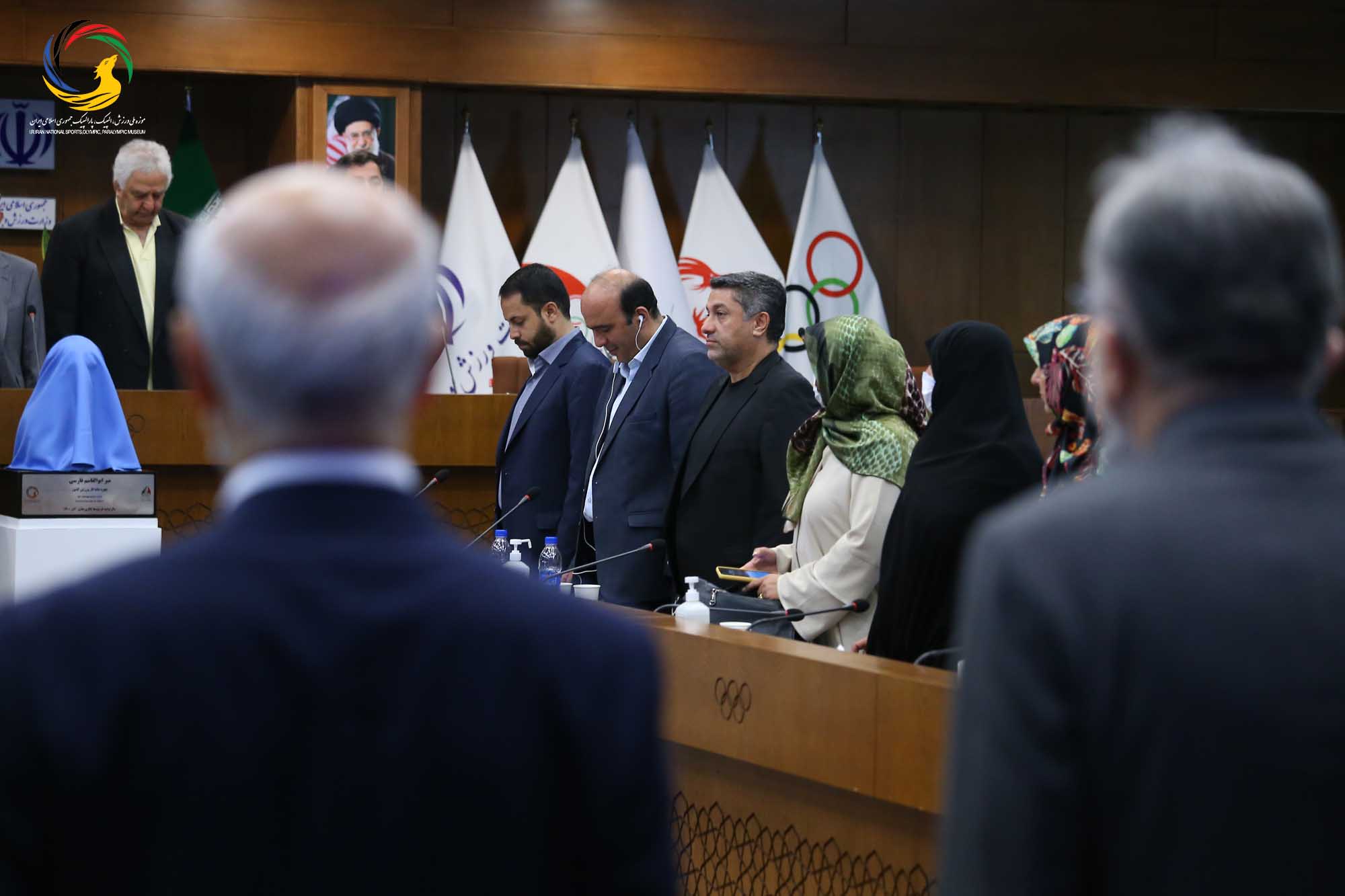 مراسم رونمایی از سردیس چهره های ماندگار ورزش ایران (حسن غفوری فرد، اکبر ترکان، محمدرضا یزدانی خرم، ابوالقاسم فارسی)