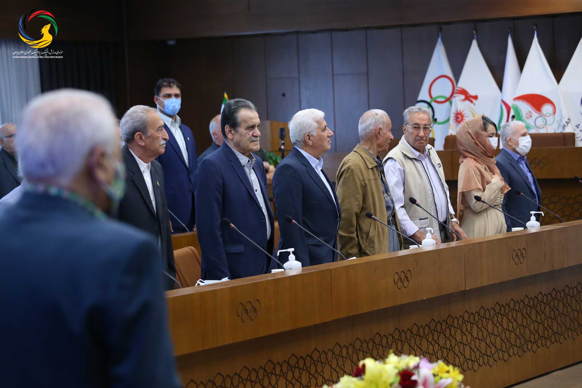 مراسم رونمایی از سردیس چهره های ماندگار ورزش ایران (حسن غفوری فرد، اکبر ترکان، محمدرضا یزدانی خرم، ابوالقاسم فارسی)