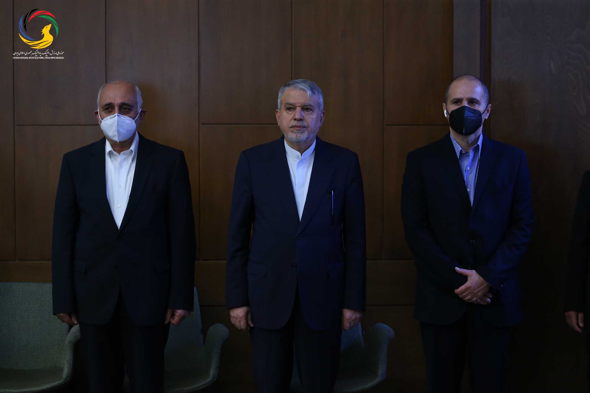 مراسم رونمایی از سردیس چهره های ماندگار ورزش ایران (حسن غفوری فرد، اکبر ترکان، محمدرضا یزدانی خرم، ابوالقاسم فارسی)