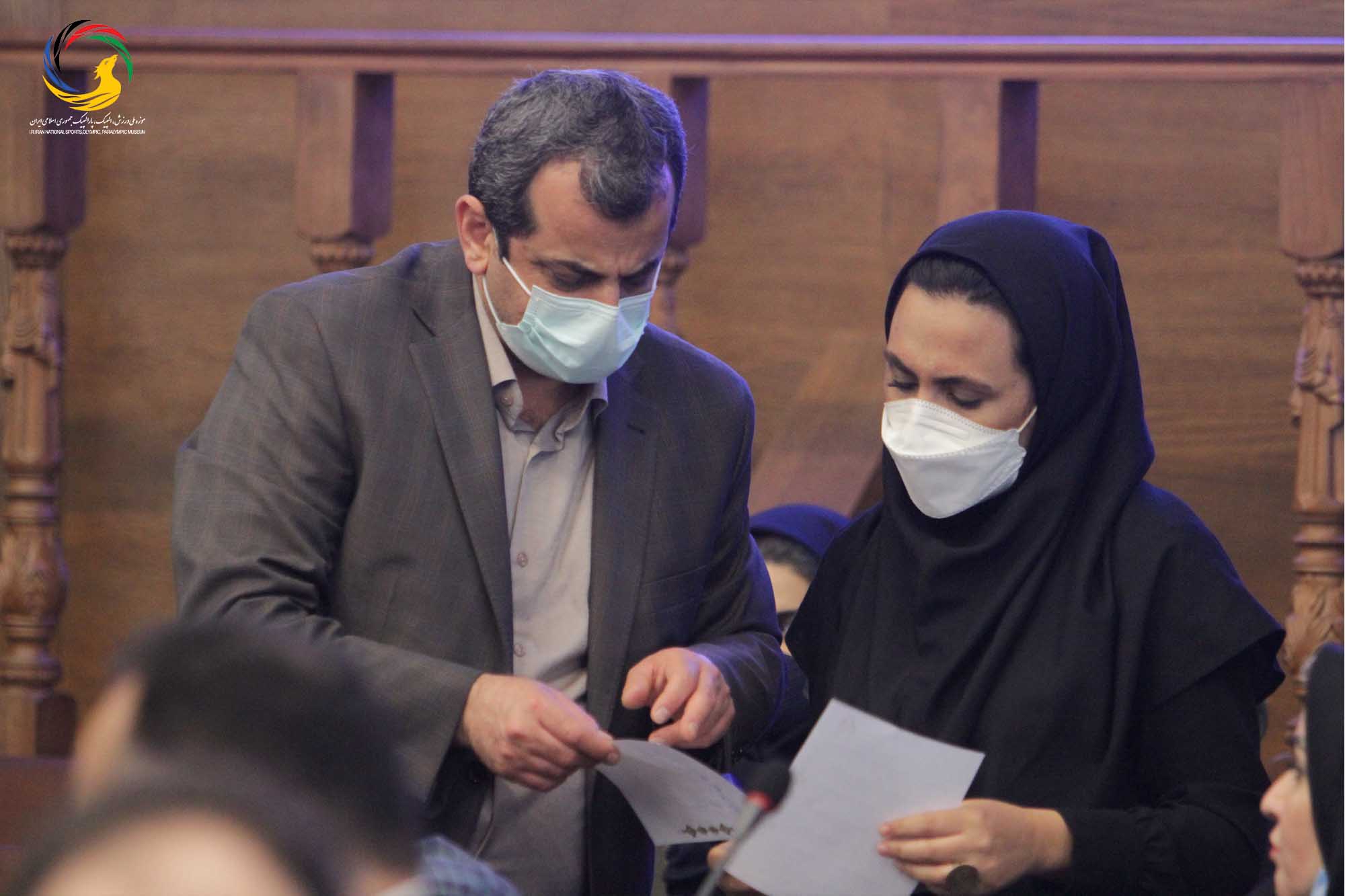 مراسم رونمایی از سردیس چهره های ماندگار ورزش ایران (حسن غفوری فرد، اکبر ترکان، محمدرضا یزدانی خرم، ابوالقاسم فارسی)