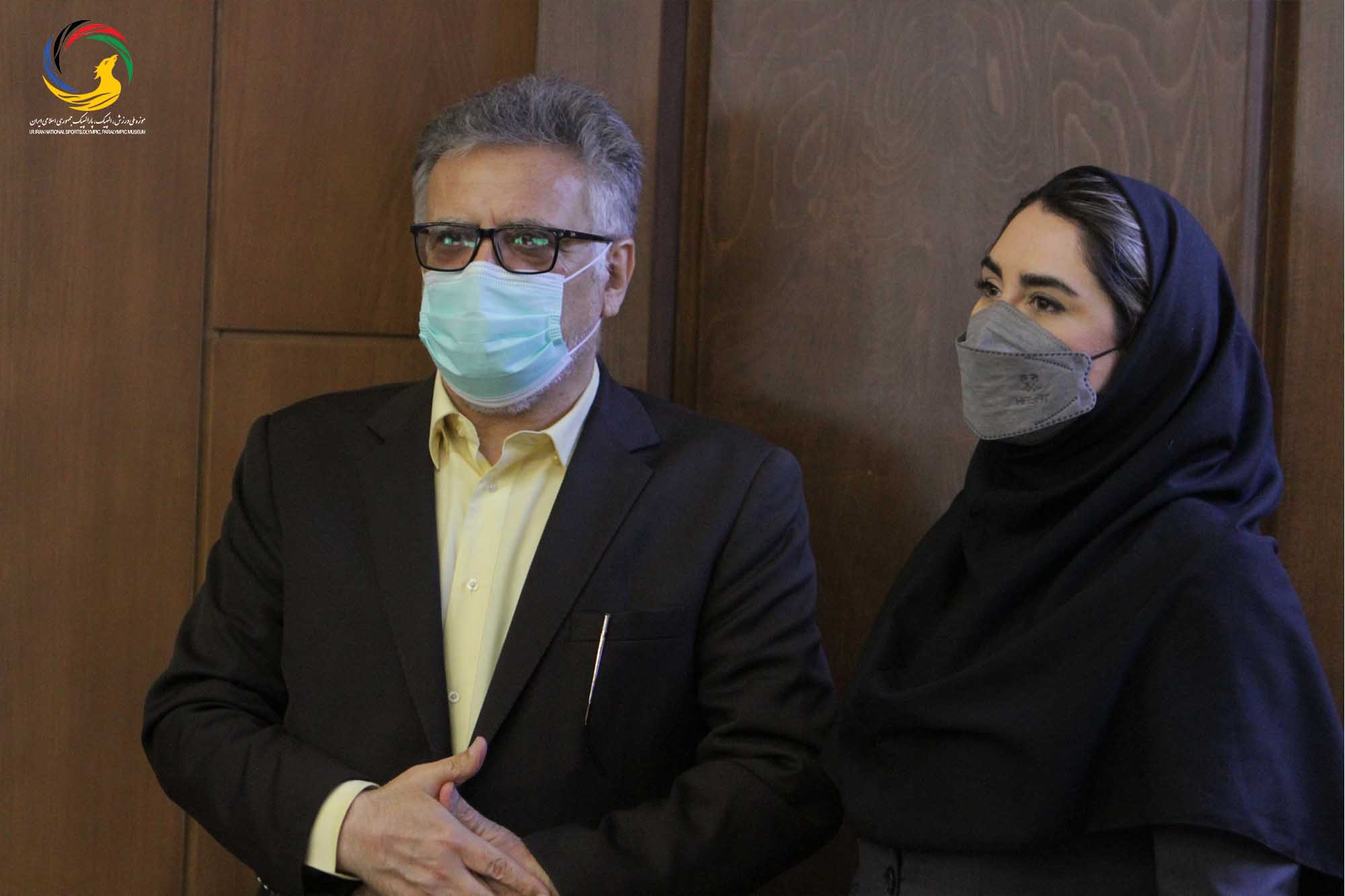 مراسم رونمایی از سردیس چهره های ماندگار ورزش ایران (حسن غفوری فرد، اکبر ترکان، محمدرضا یزدانی خرم، ابوالقاسم فارسی)