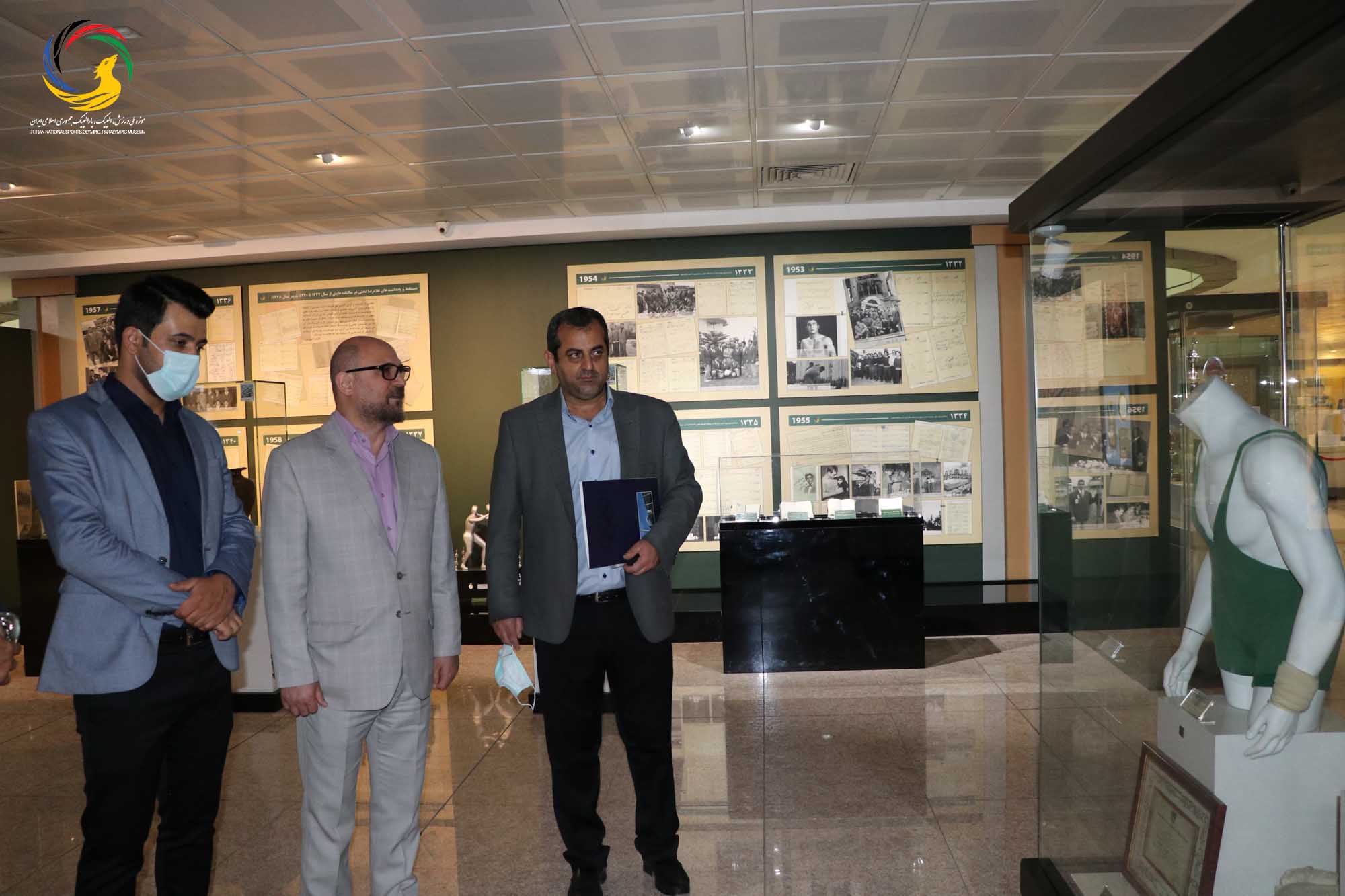 بازدید محمدرضا سبطی شهردار گرگان از موزه ملی ورزش، المپیک، پارالمپیک