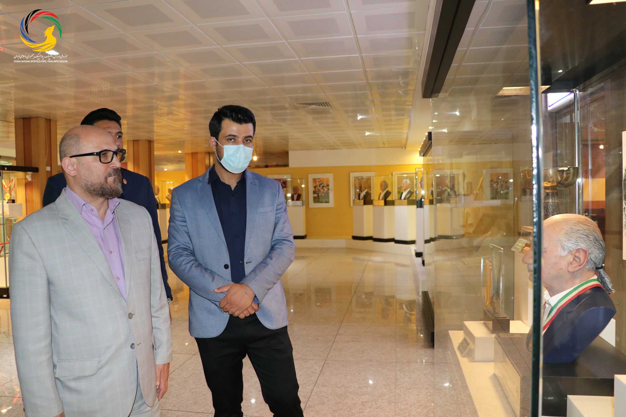 بازدید محمدرضا سبطی شهردار گرگان از موزه ملی ورزش، المپیک، پارالمپیک