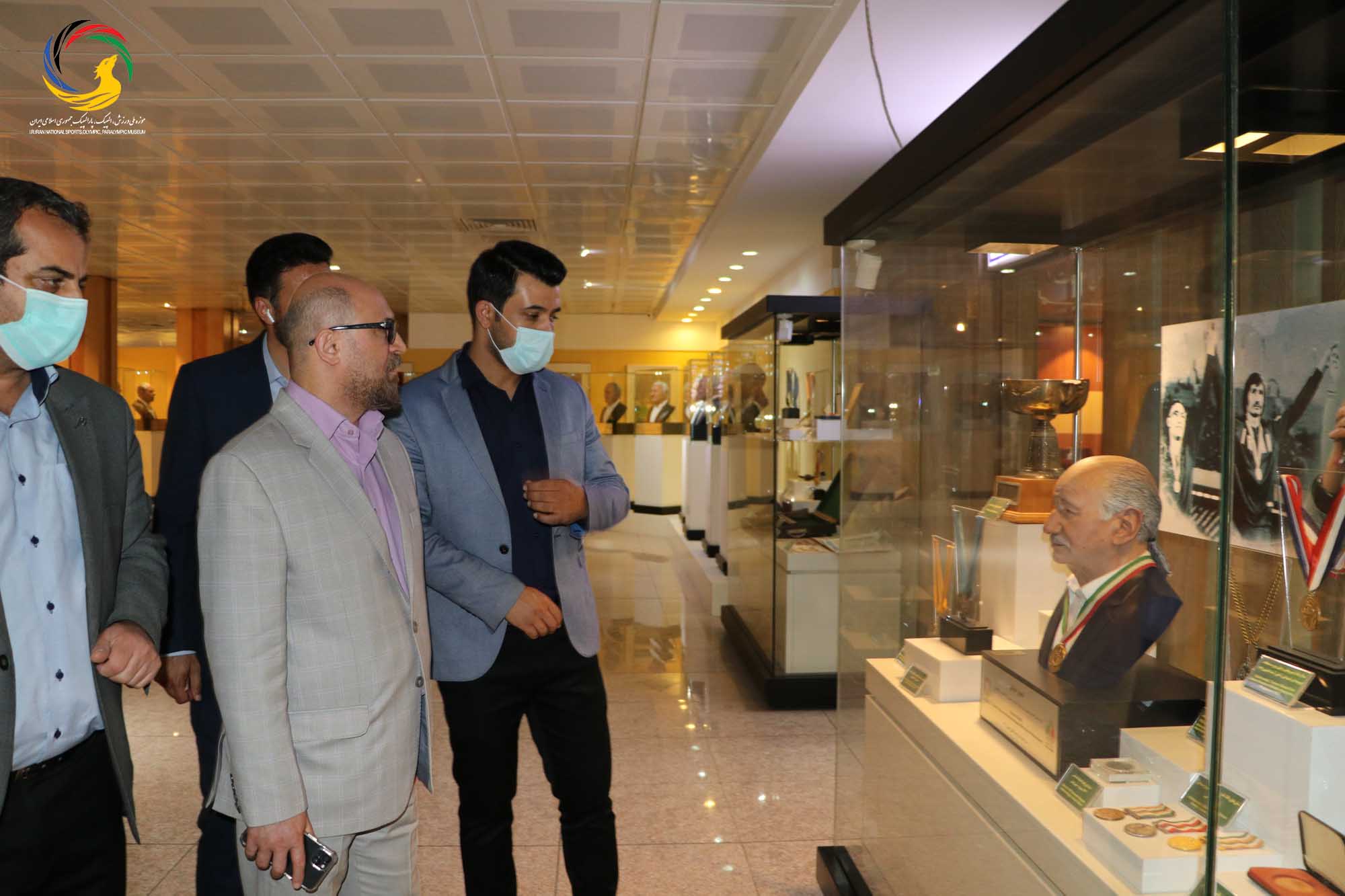 بازدید محمدرضا سبطی شهردار گرگان از موزه ملی ورزش، المپیک، پارالمپیک