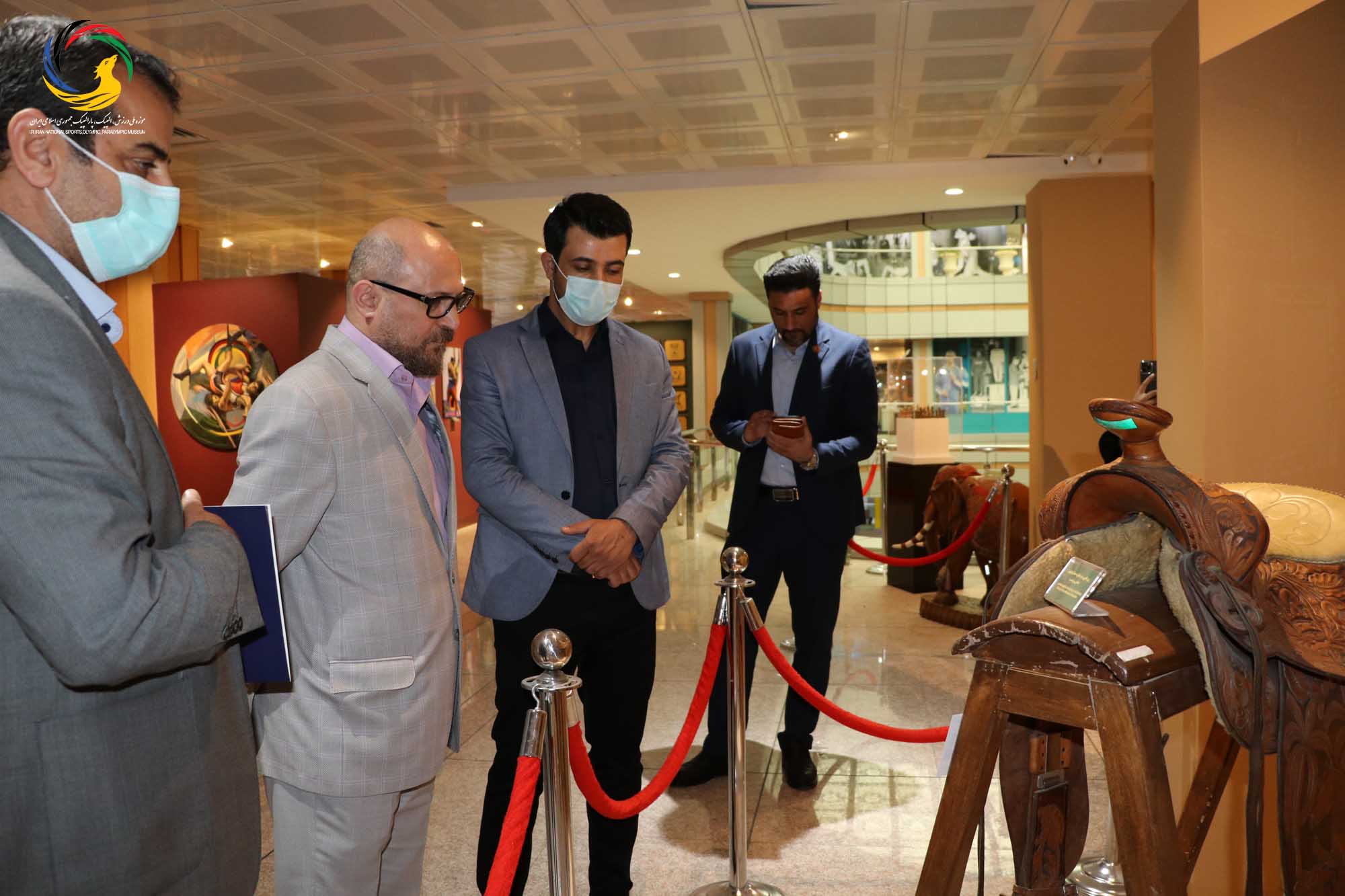 بازدید محمدرضا سبطی شهردار گرگان از موزه ملی ورزش، المپیک، پارالمپیک