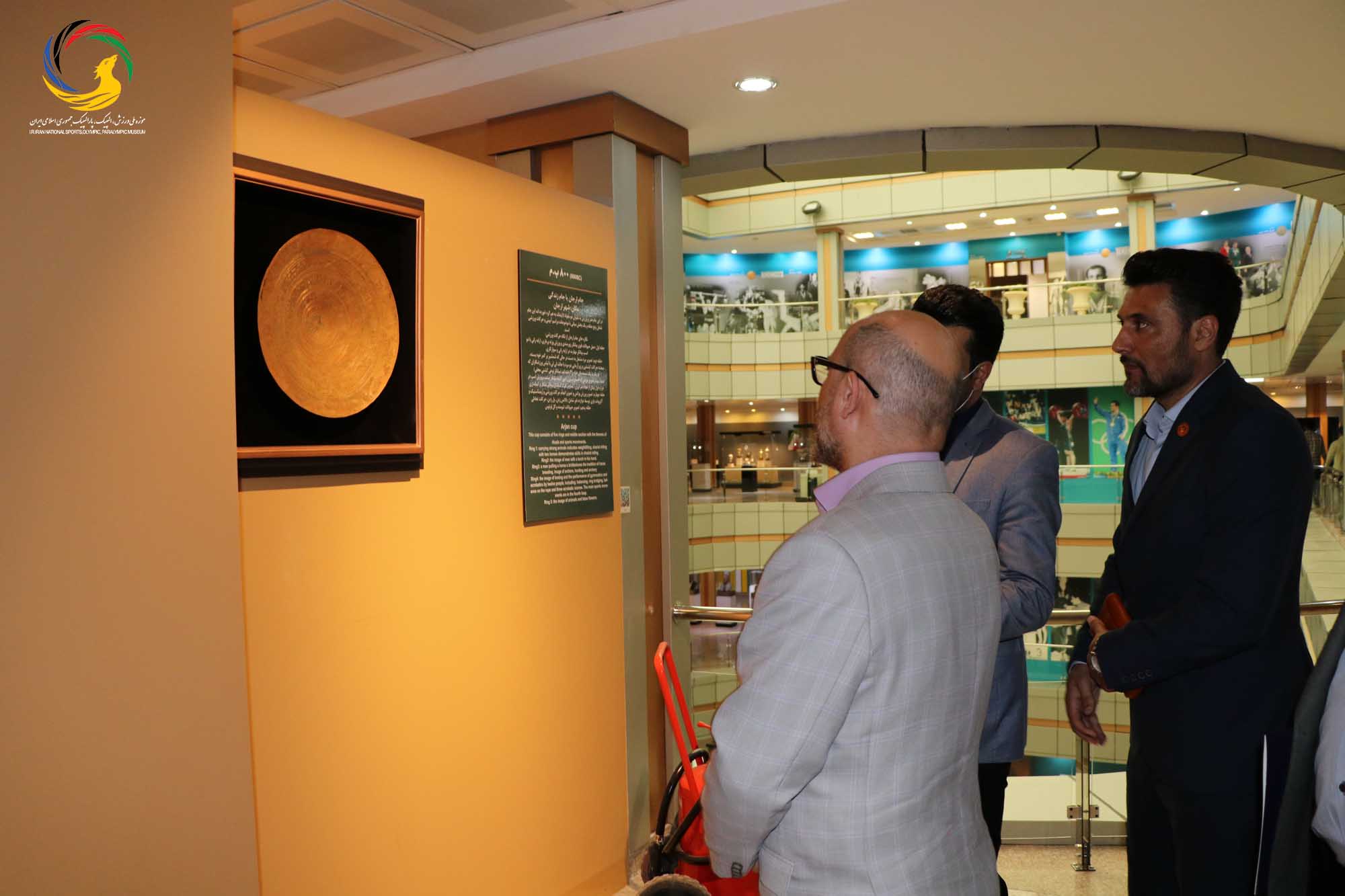 بازدید محمدرضا سبطی شهردار گرگان از موزه ملی ورزش، المپیک، پارالمپیک