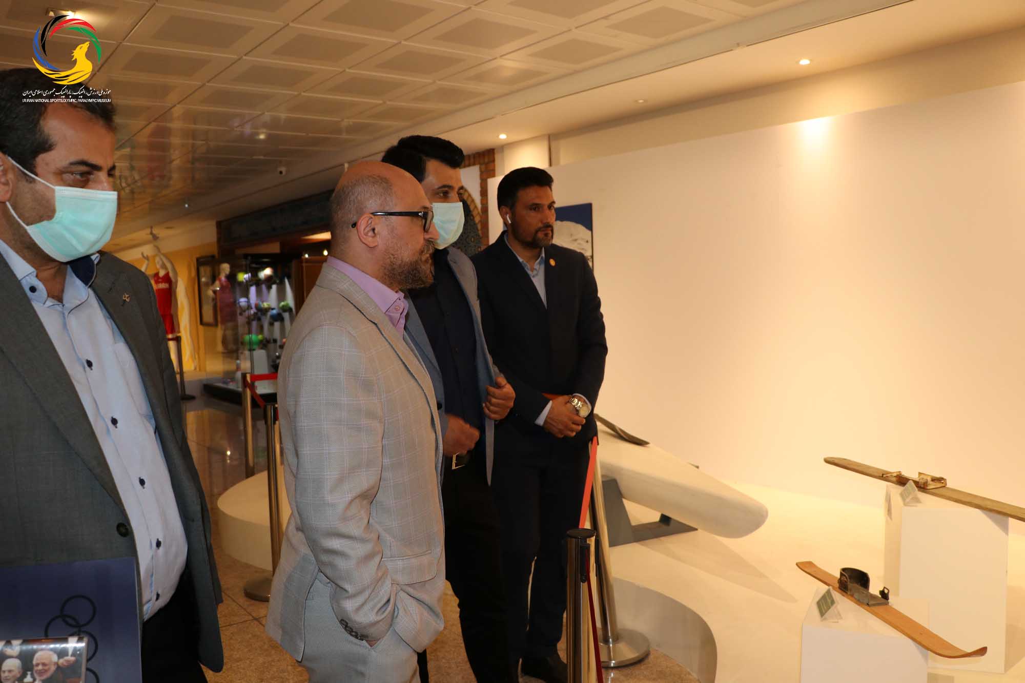 بازدید محمدرضا سبطی شهردار گرگان از موزه ملی ورزش، المپیک، پارالمپیک