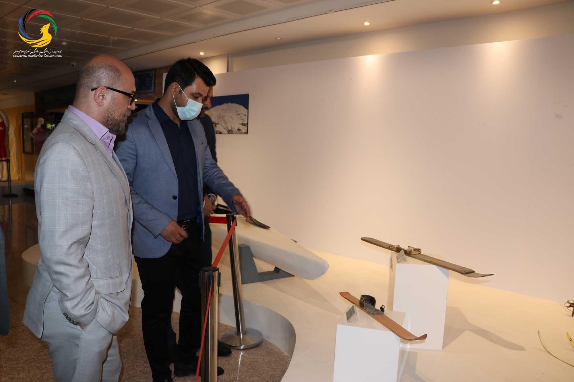 بازدید محمدرضا سبطی شهردار گرگان از موزه ملی ورزش، المپیک، پارالمپیک