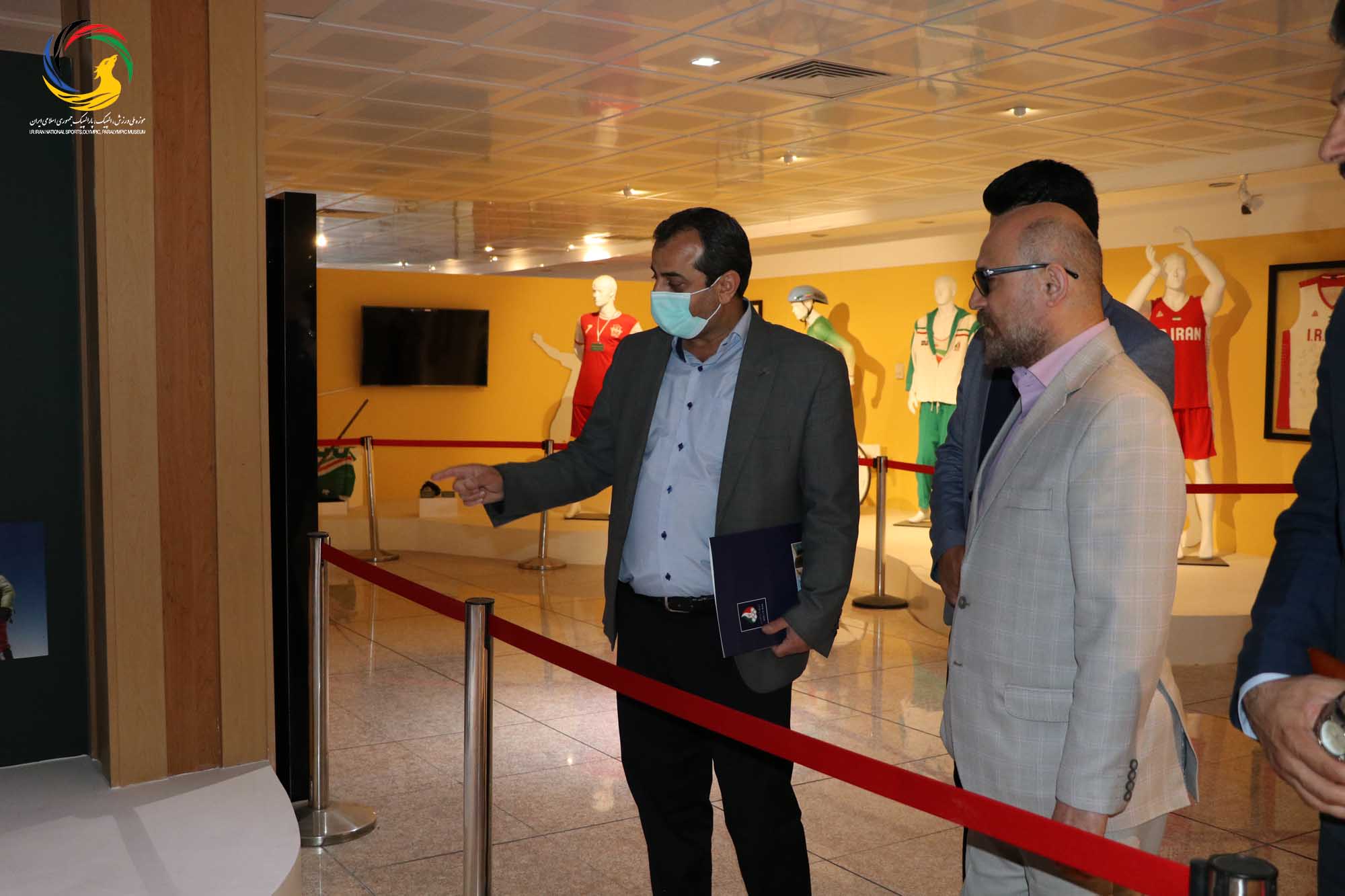 بازدید محمدرضا سبطی شهردار گرگان از موزه ملی ورزش، المپیک، پارالمپیک
