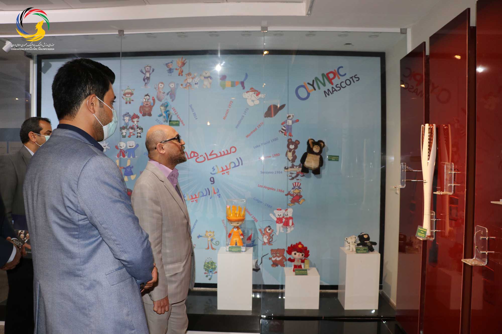 بازدید محمدرضا سبطی شهردار گرگان از موزه ملی ورزش، المپیک، پارالمپیک