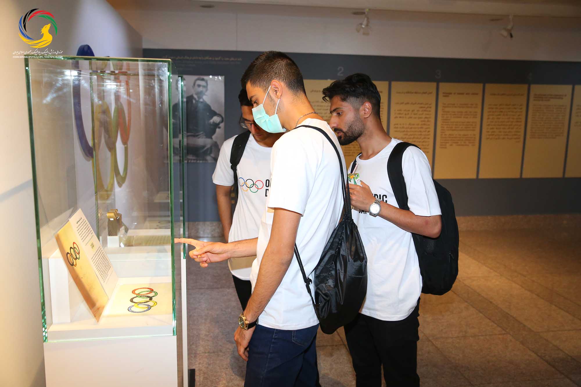 بازدید دانشجویان دانشکده تربیت بدنی دانشگاه خوارزمی از موزه ملی ورزش، المپیک، پارالمپیک