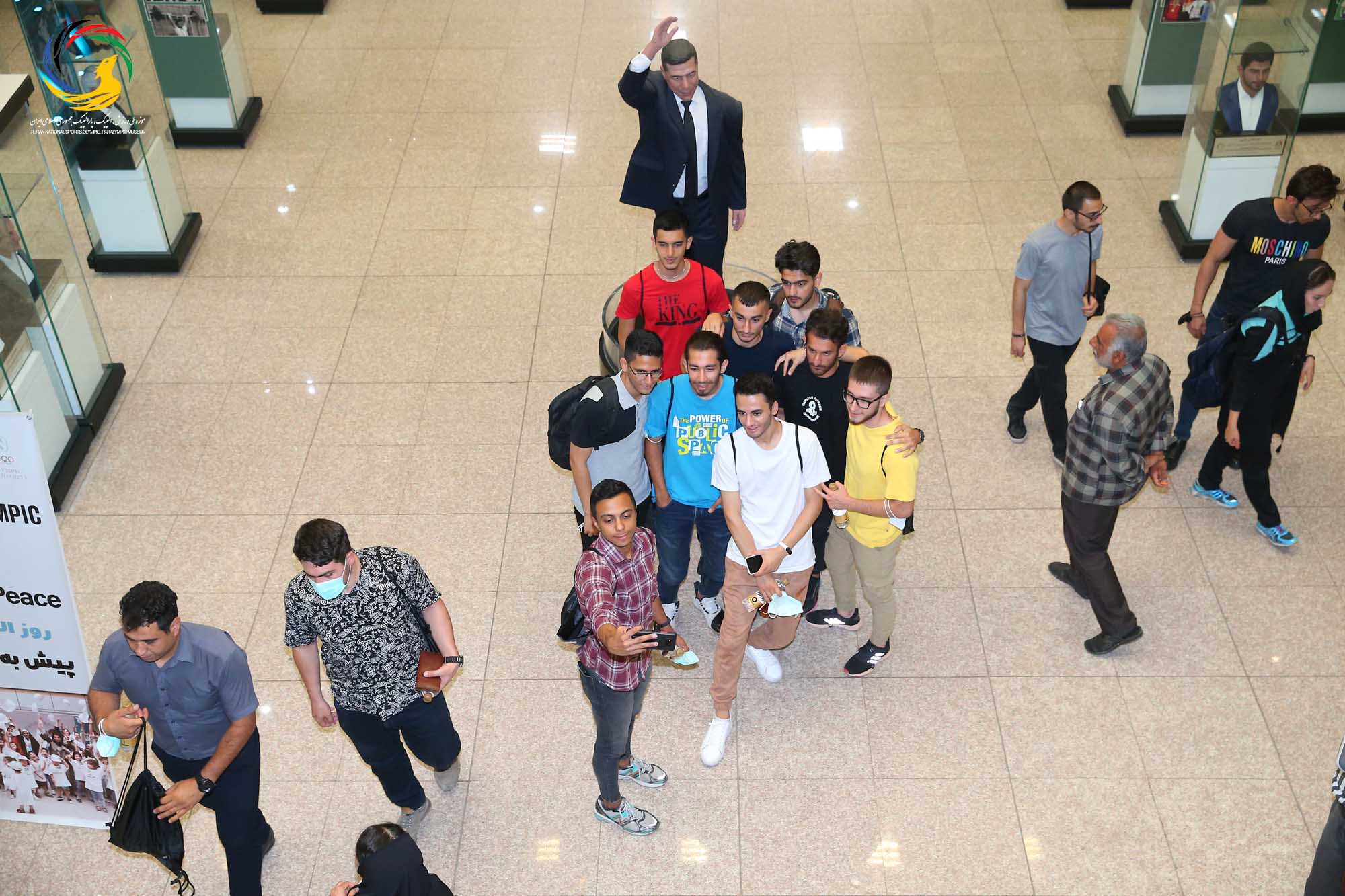 بازدید دانشجویان دانشکده تربیت بدنی دانشگاه خوارزمی از موزه ملی ورزش، المپیک، پارالمپیک