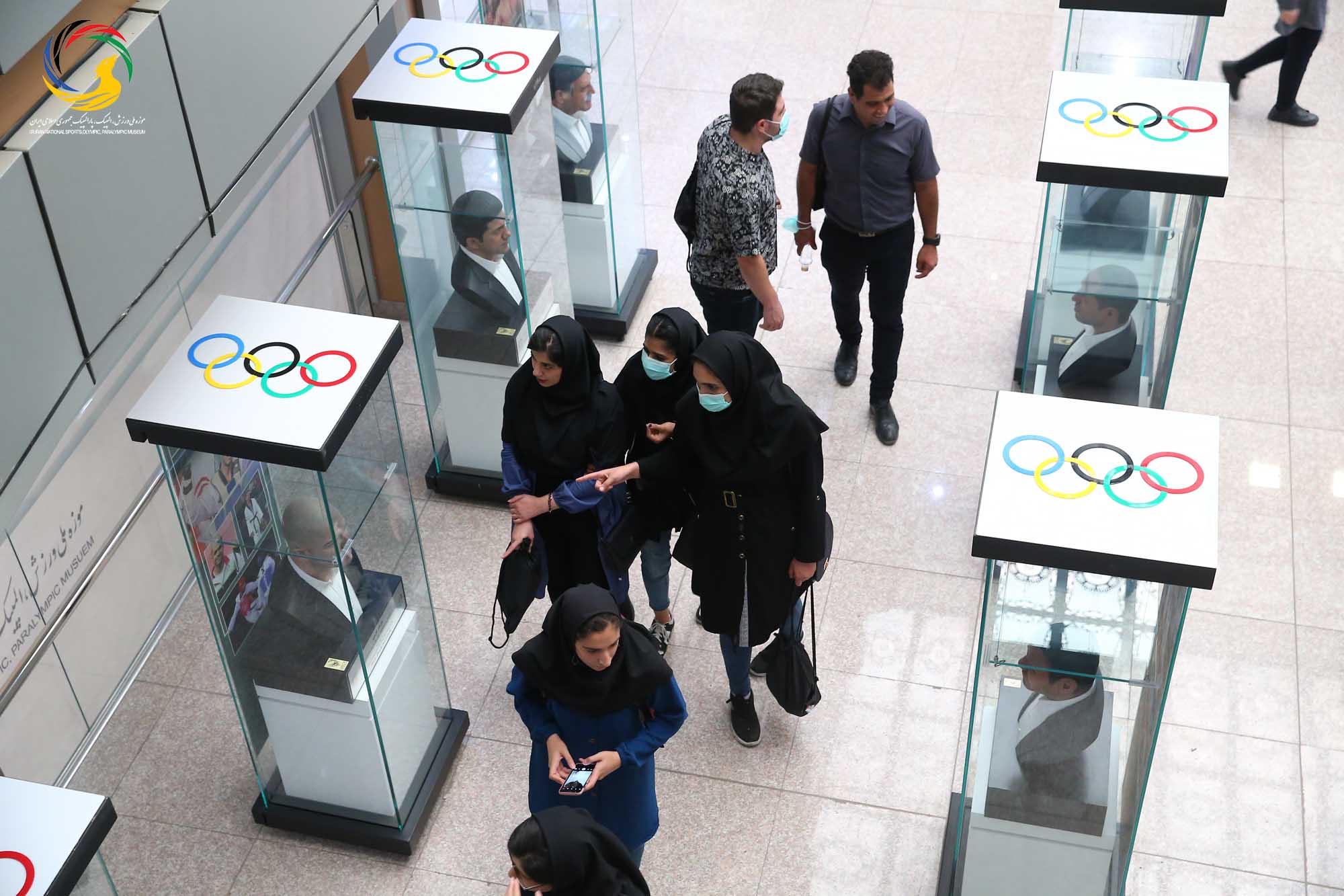 بازدید دانشجویان دانشکده تربیت بدنی دانشگاه خوارزمی از موزه ملی ورزش، المپیک، پارالمپیک