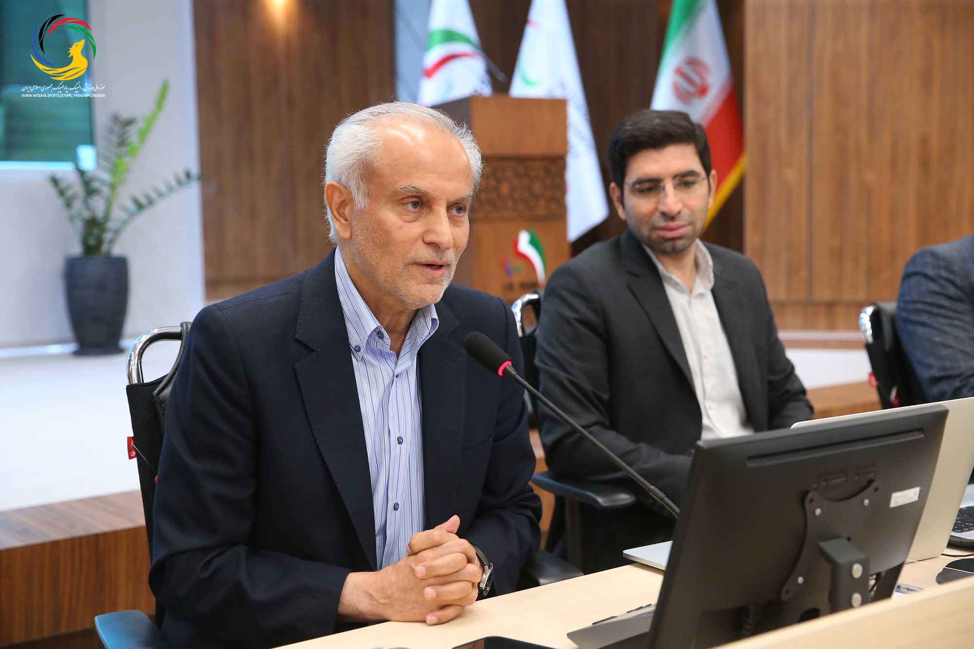 بازدید دانشجویان دانشکده تربیت بدنی دانشگاه تهران از موزه ملی ورزش، المپیک، پارالمپیک