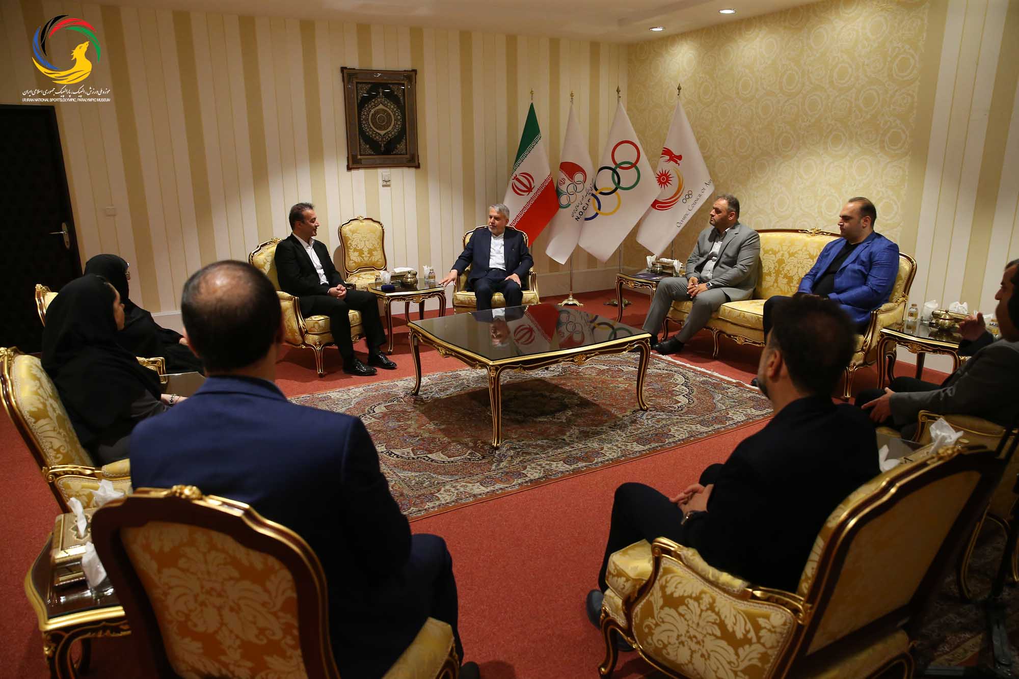 اهدایی مدال طلای بازی‌های آسیایی ۱۹۹۴هیروشیما فریبرز عسکری، پیشکسوت و قهرمان تکواندو به موزه ملی ورزش،المپیک، پارالمپیک