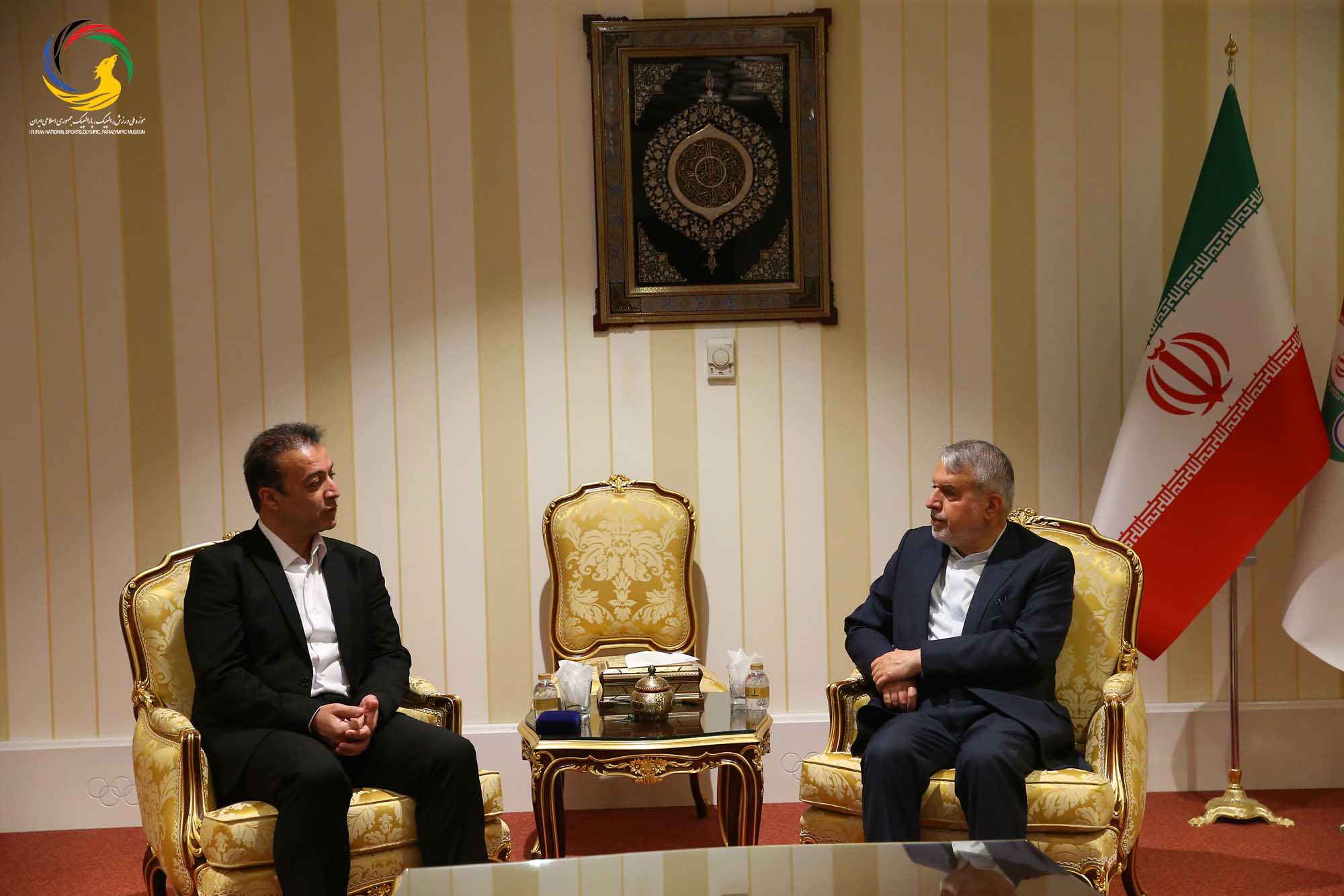 اهدایی مدال طلای بازی‌های آسیایی ۱۹۹۴هیروشیما فریبرز عسکری، پیشکسوت و قهرمان تکواندو به موزه ملی ورزش،المپیک، پارالمپیک