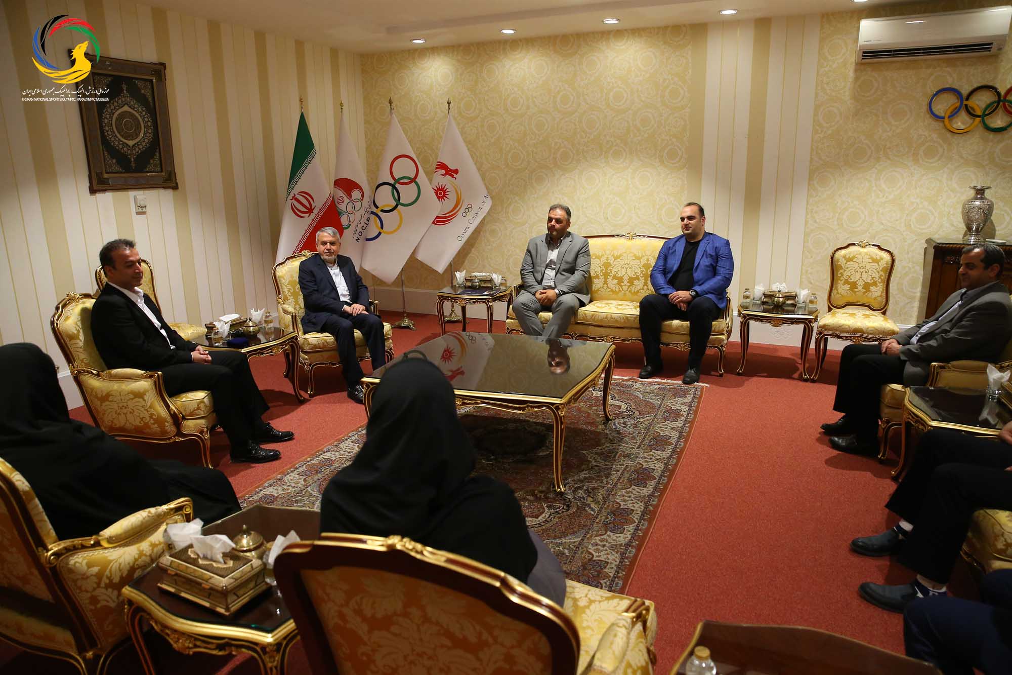 اهدایی مدال طلای بازی‌های آسیایی ۱۹۹۴هیروشیما فریبرز عسکری، پیشکسوت و قهرمان تکواندو به موزه ملی ورزش،المپیک، پارالمپیک