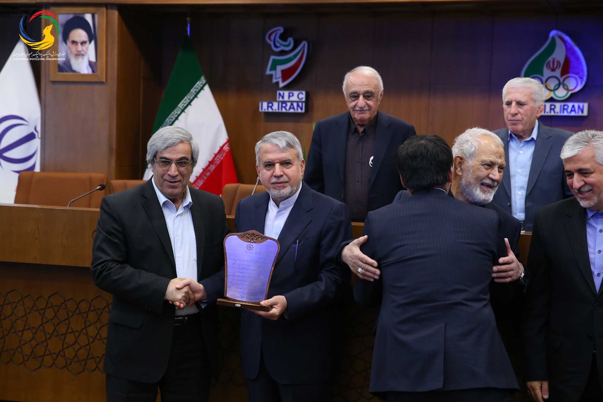 آئین تکریم و معارفه ریاست کمیته ملی المپیک