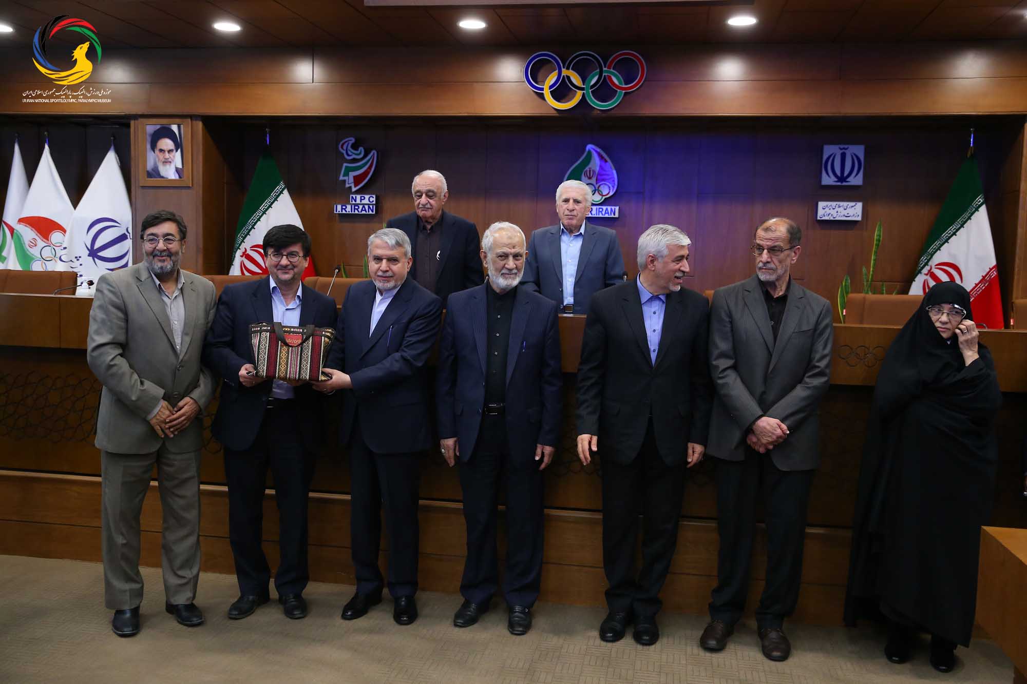 آئین تکریم و معارفه ریاست کمیته ملی المپیک