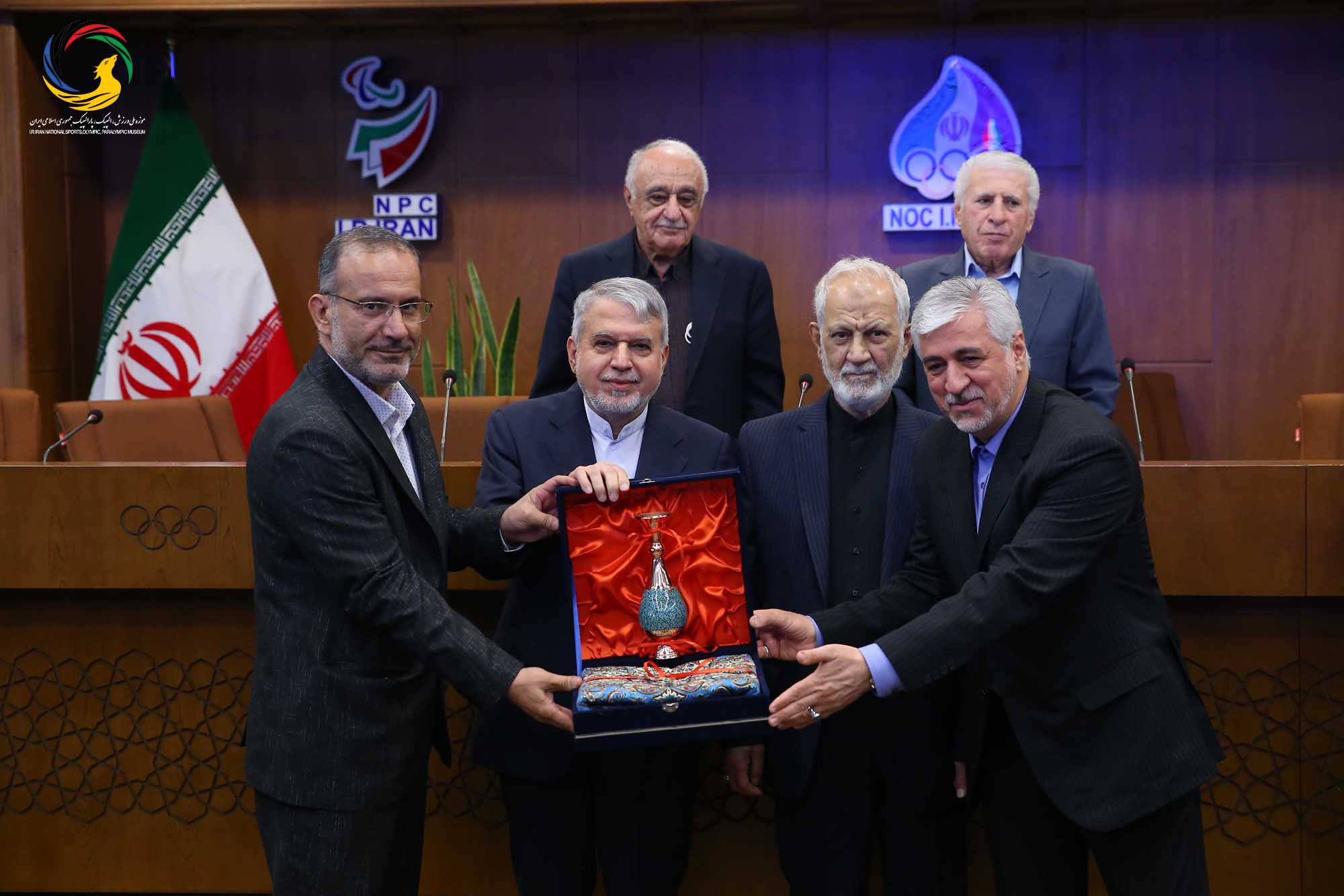 آئین تکریم و معارفه ریاست کمیته ملی المپیک