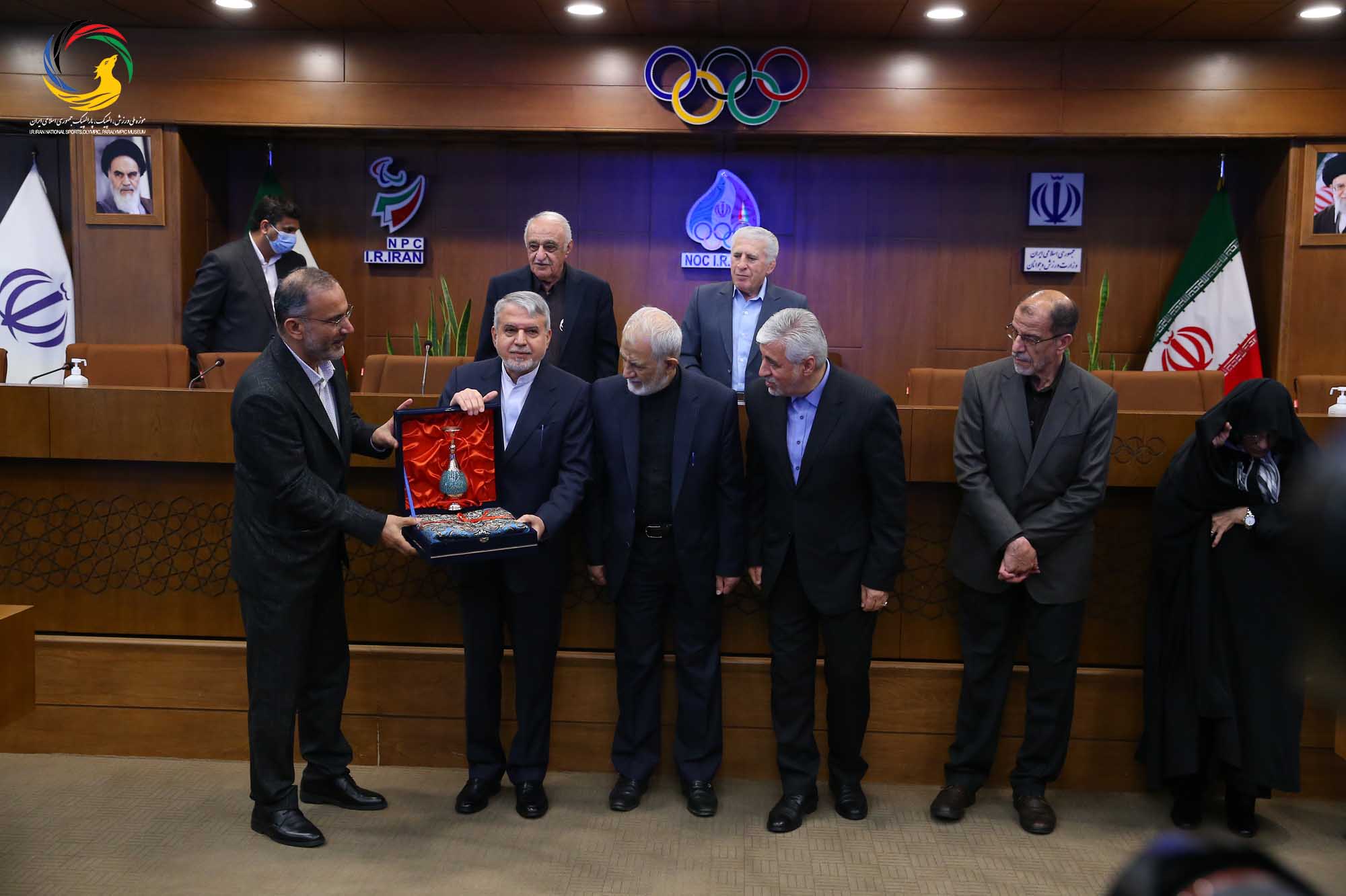 آئین تکریم و معارفه ریاست کمیته ملی المپیک