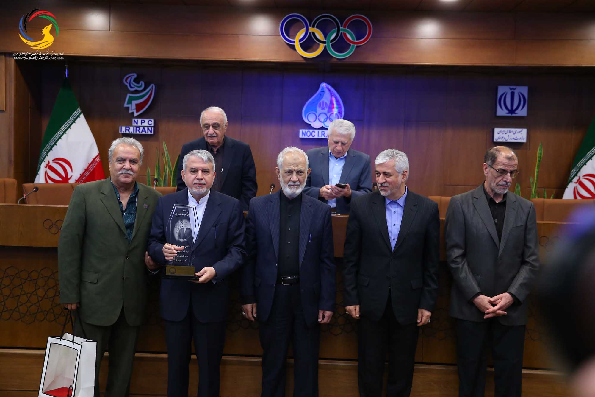 آئین تکریم و معارفه ریاست کمیته ملی المپیک