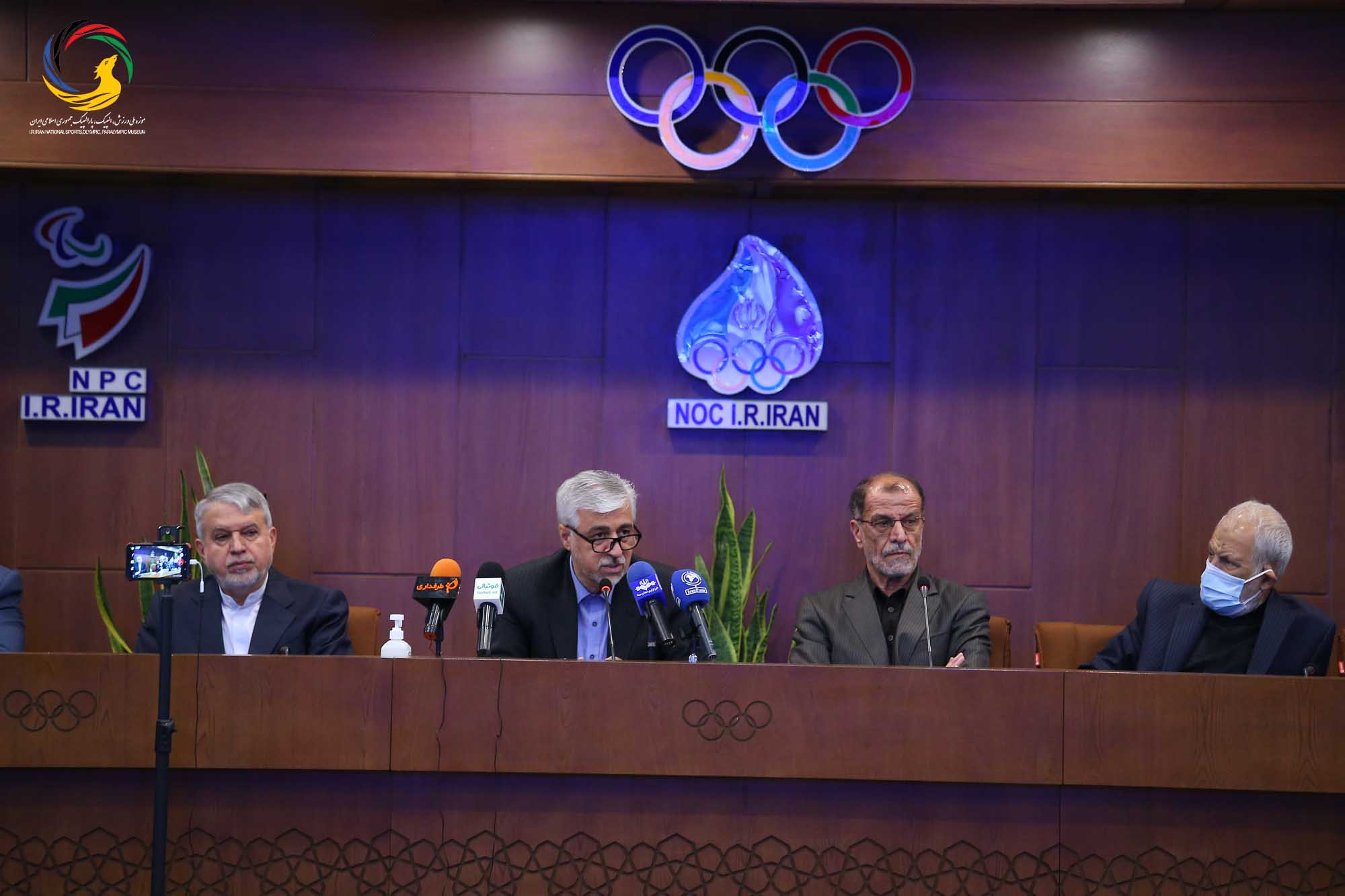 آئین تکریم و معارفه ریاست کمیته ملی المپیک