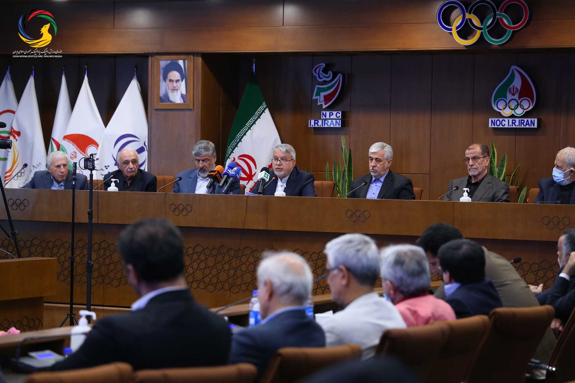 آئین تکریم و معارفه ریاست کمیته ملی المپیک