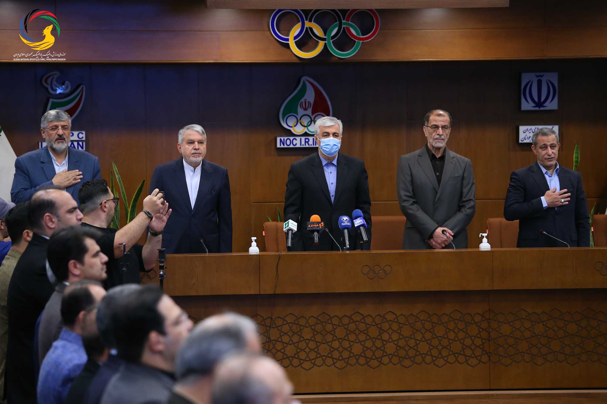 آئین تکریم و معارفه ریاست کمیته ملی المپیک