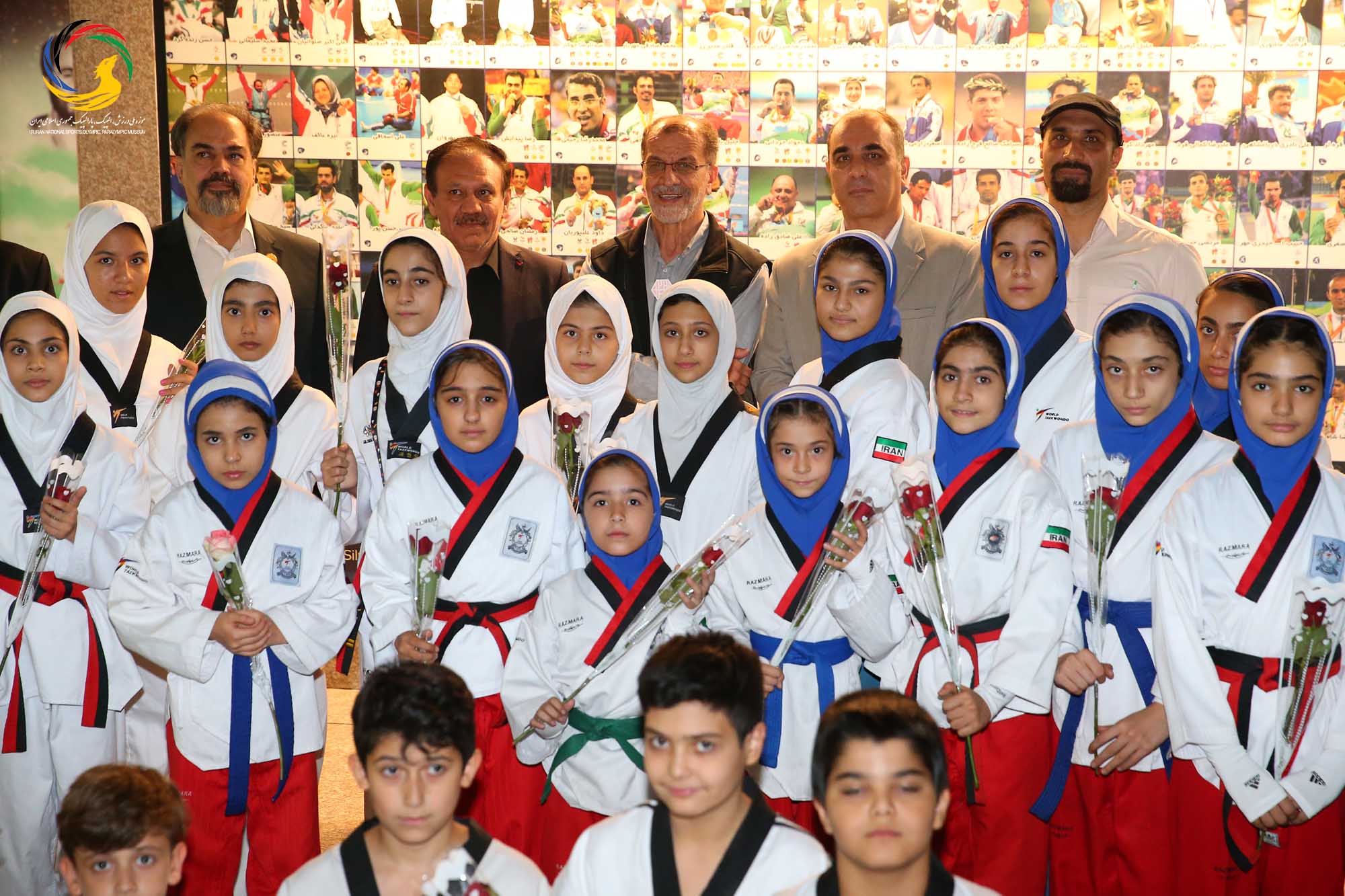 بازدید جمعی از مسئولین و تکواندوکاران استان تهران