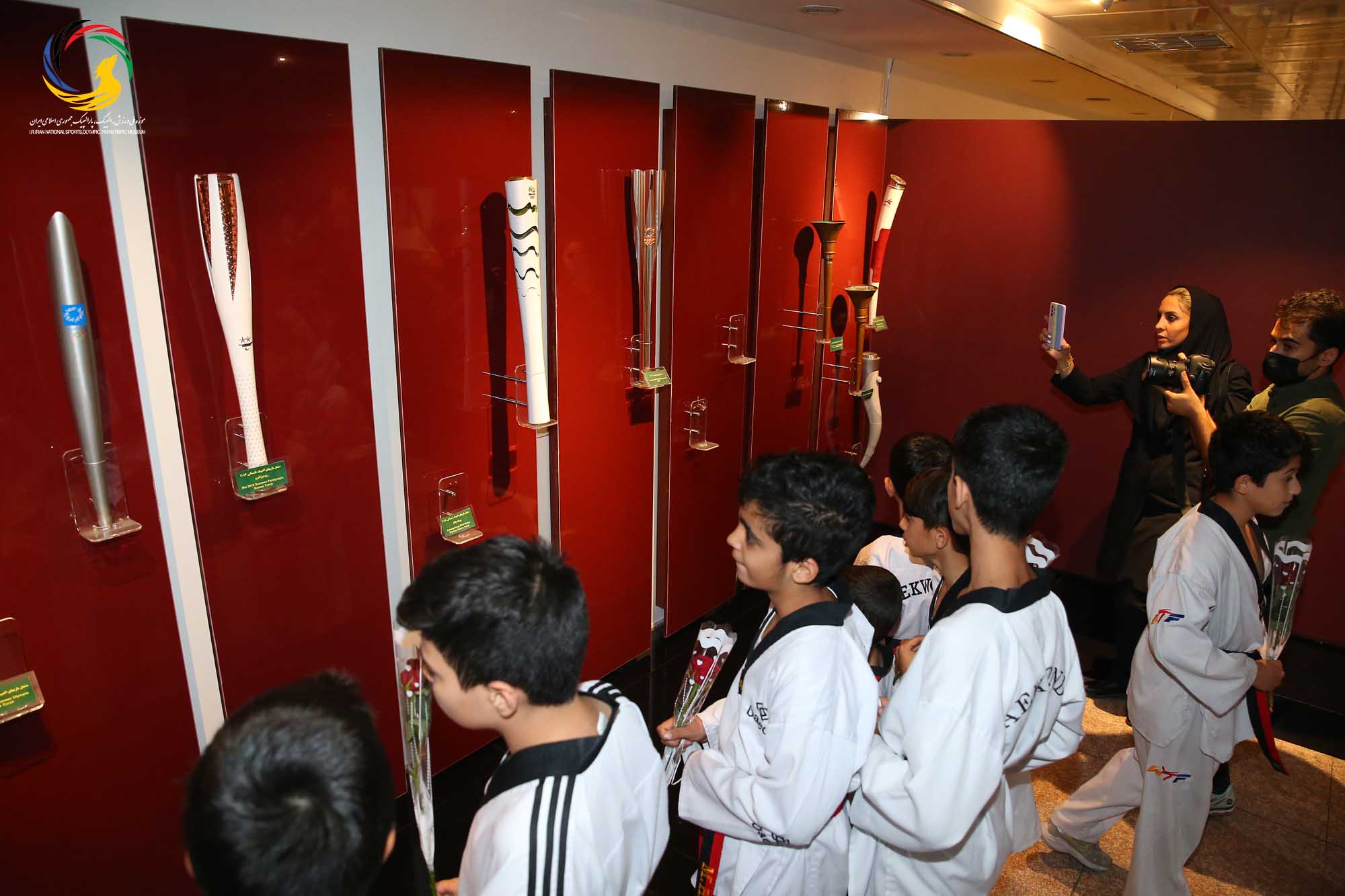 بازدید جمعی از مسئولین و تکواندوکاران استان تهران